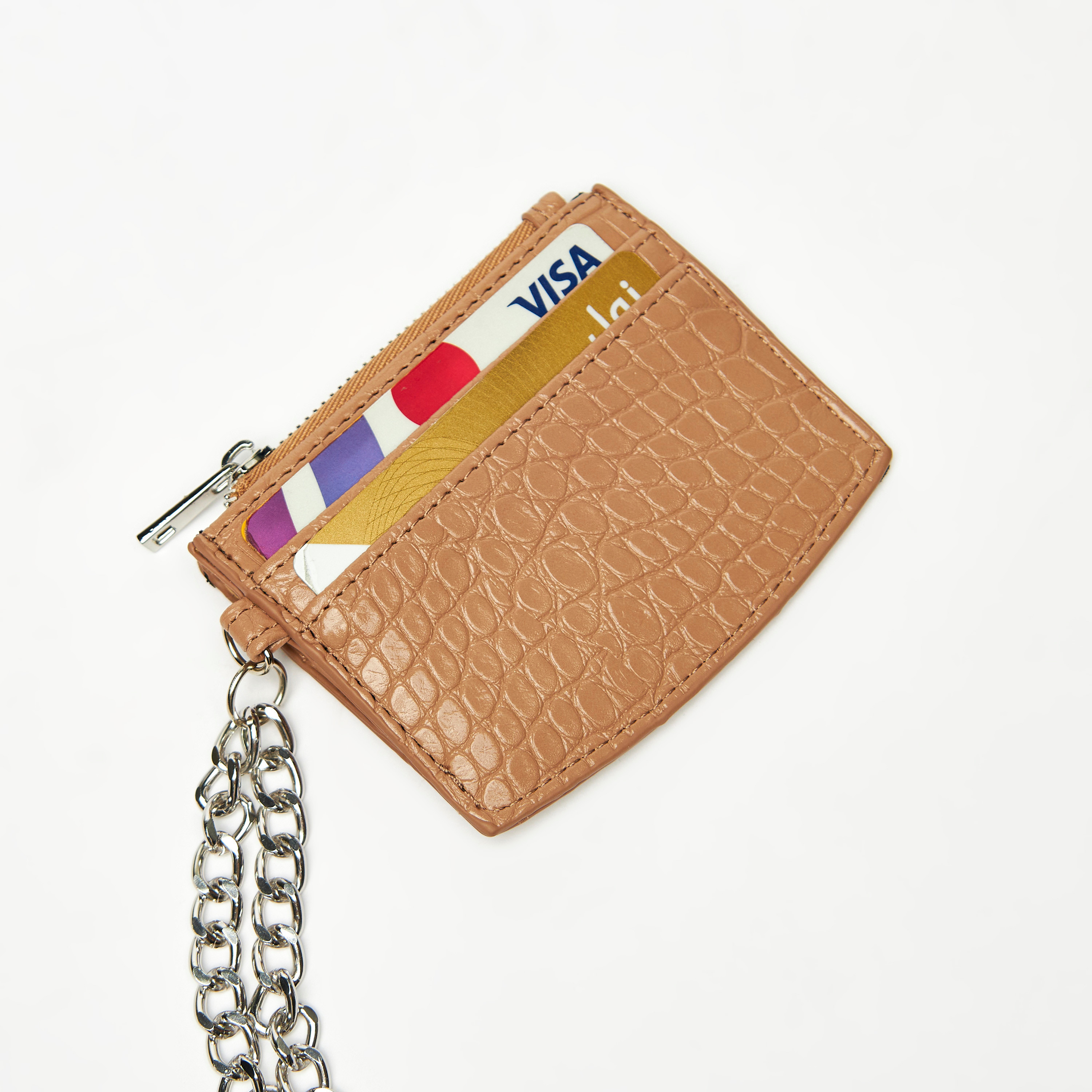 Animal Textured Card Holder-women-bagsandwallets-wallets-image-2