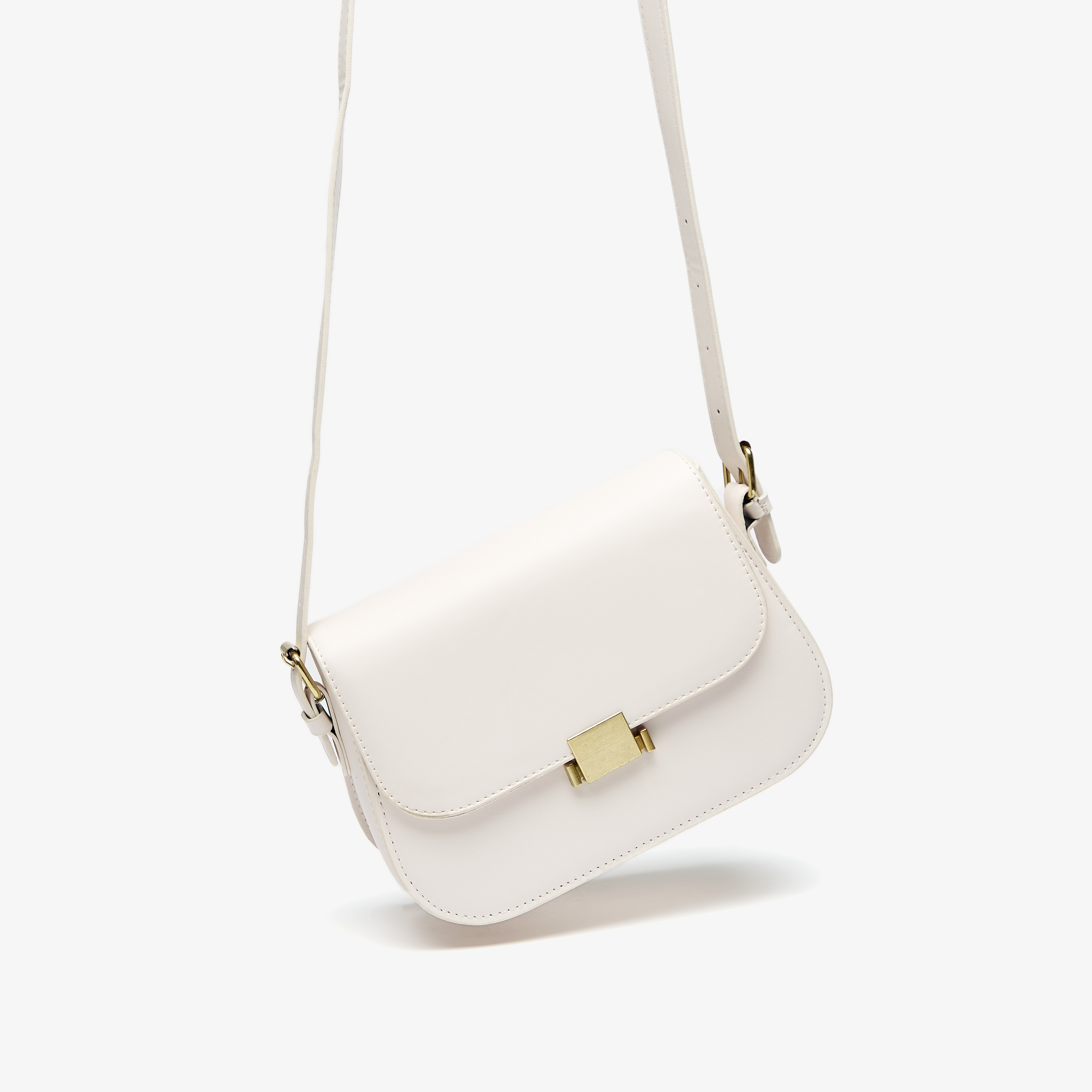 شنطة كروس بودي سادة بطية إغلاق-women-bagsandwallets-handbags-image-2