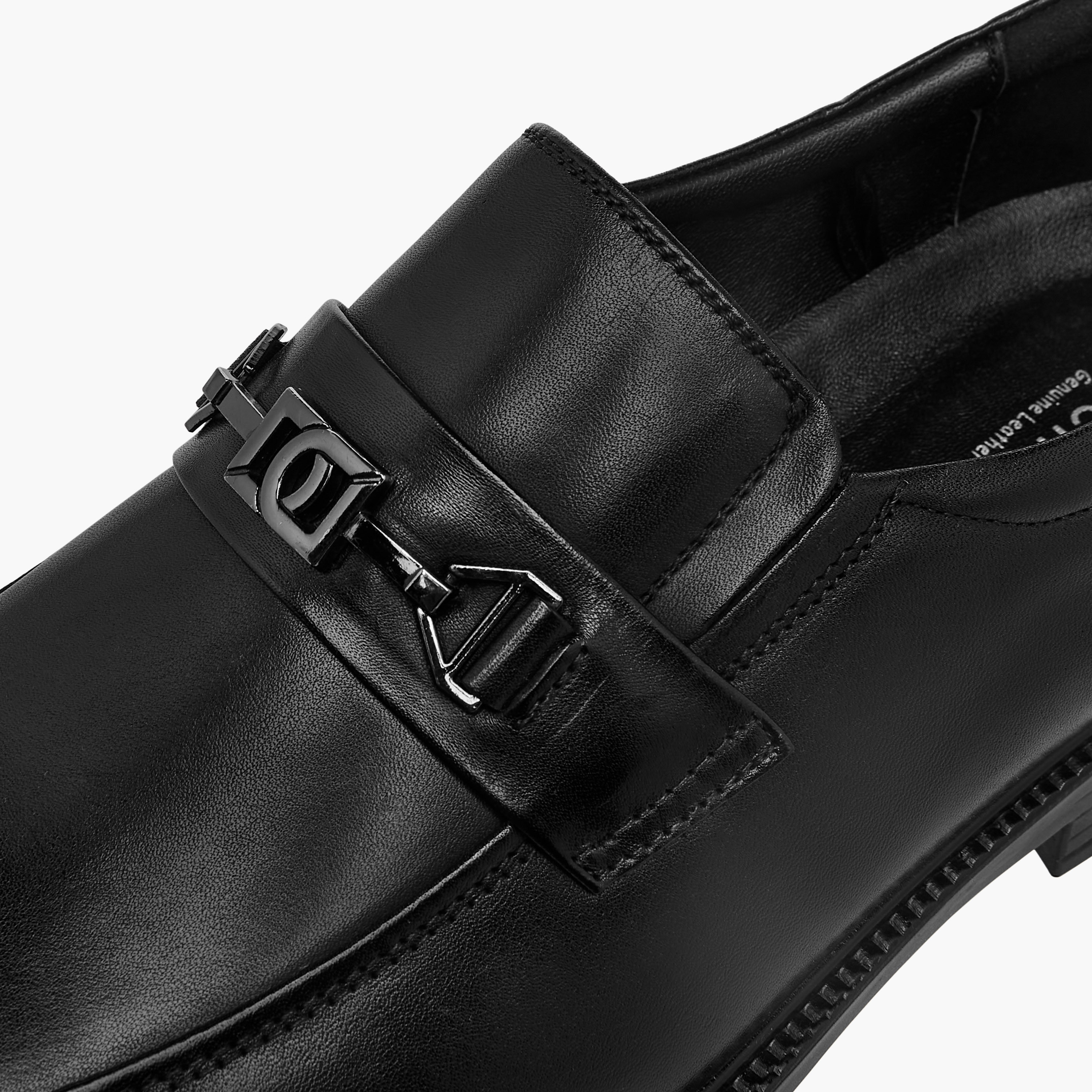 Duchini Men Solid Slip-On Leather Loafers-men-shoes-loafersandmoccasins-image-4