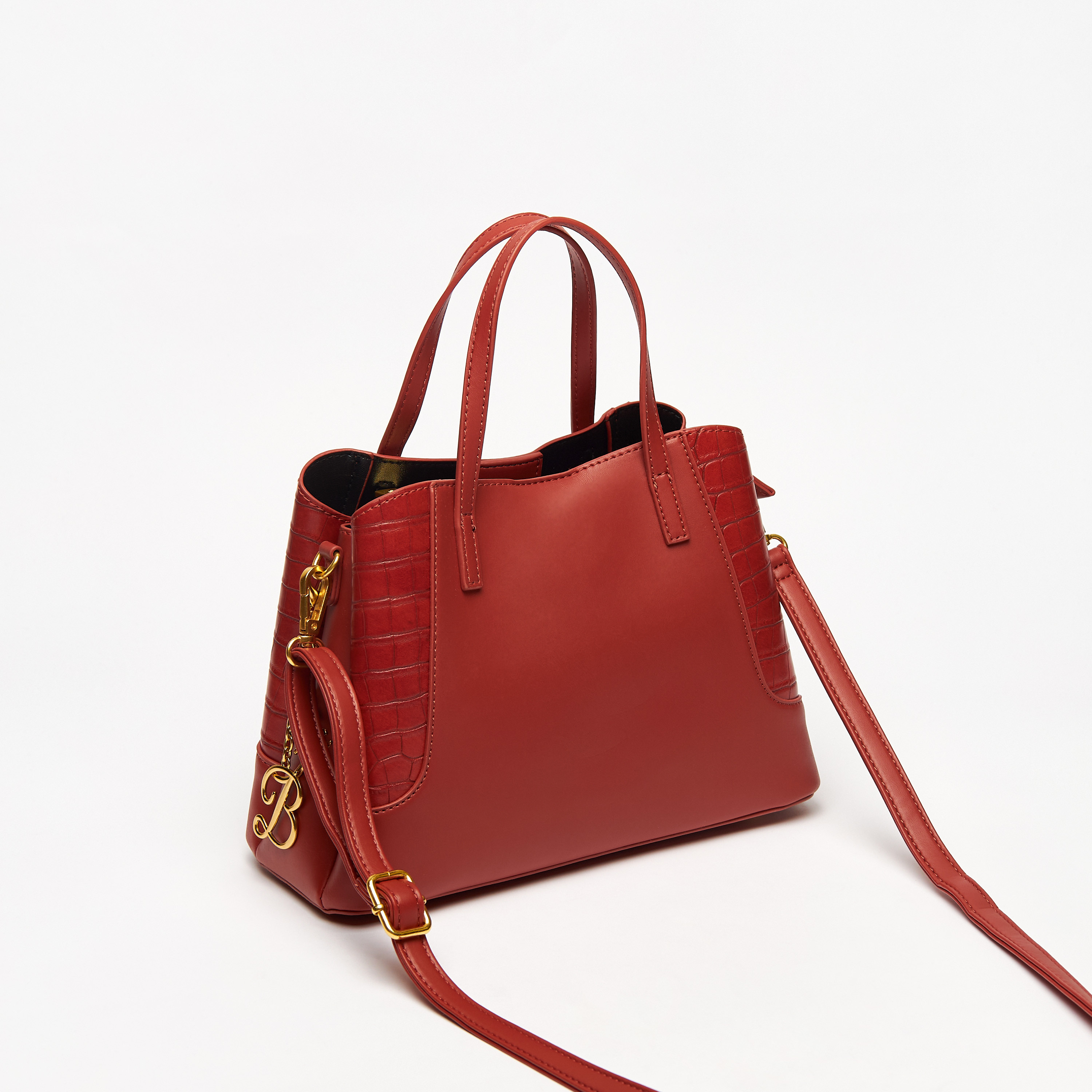شنطة توتي سادة بأحزمة مزدوجة وسحاب إغلاق من فلورا بيلا-women-bagsandwallets-handbags-image-4