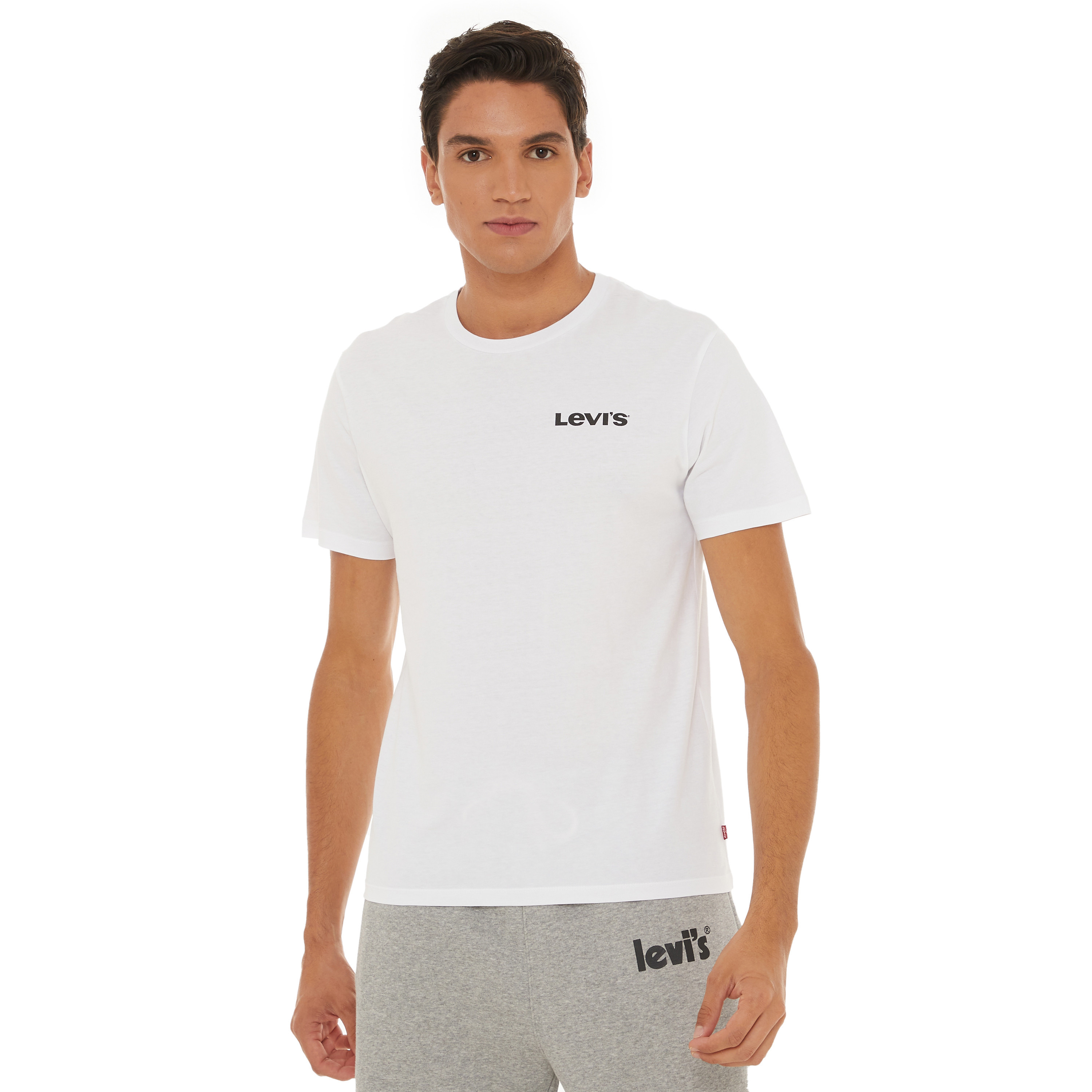 تي شيرت رجالي بأكمام قصيرة ورقبة دائرية وشعار من ليفايس-men-clothing-tshirtsandpolos-tshirts-image-1