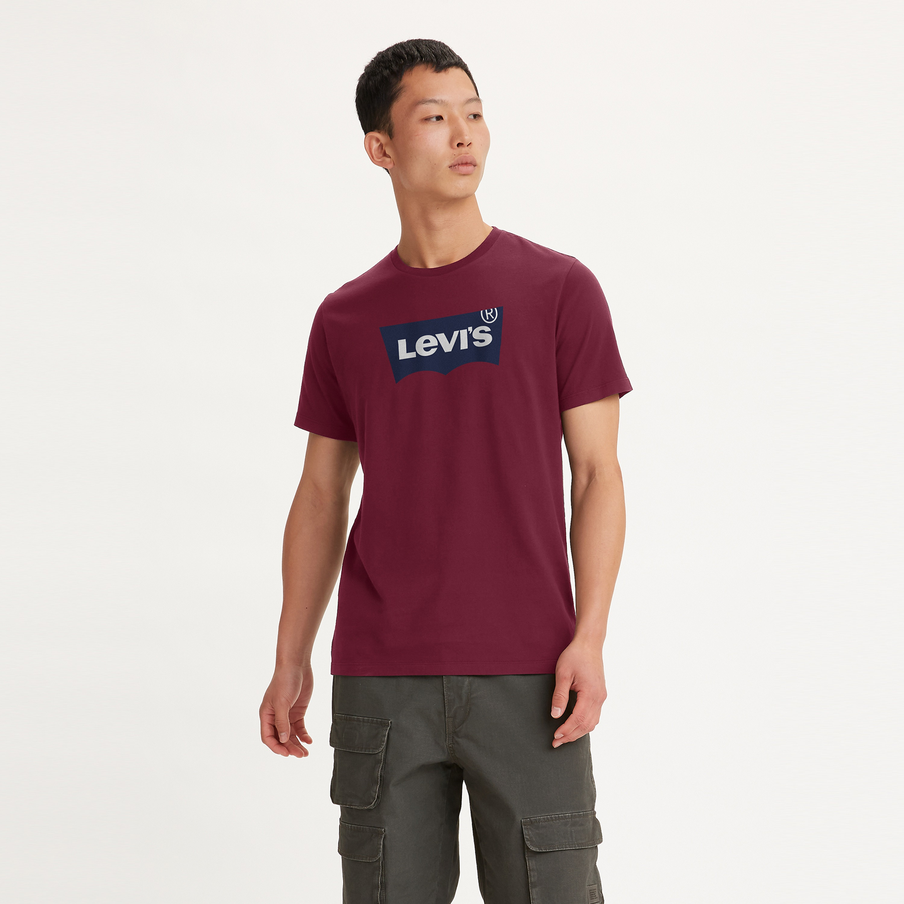 Levis Logo Crew Neck Short Sleeves T-Shirt-men-clothing-tshirtsandpolos-tshirts-image-1