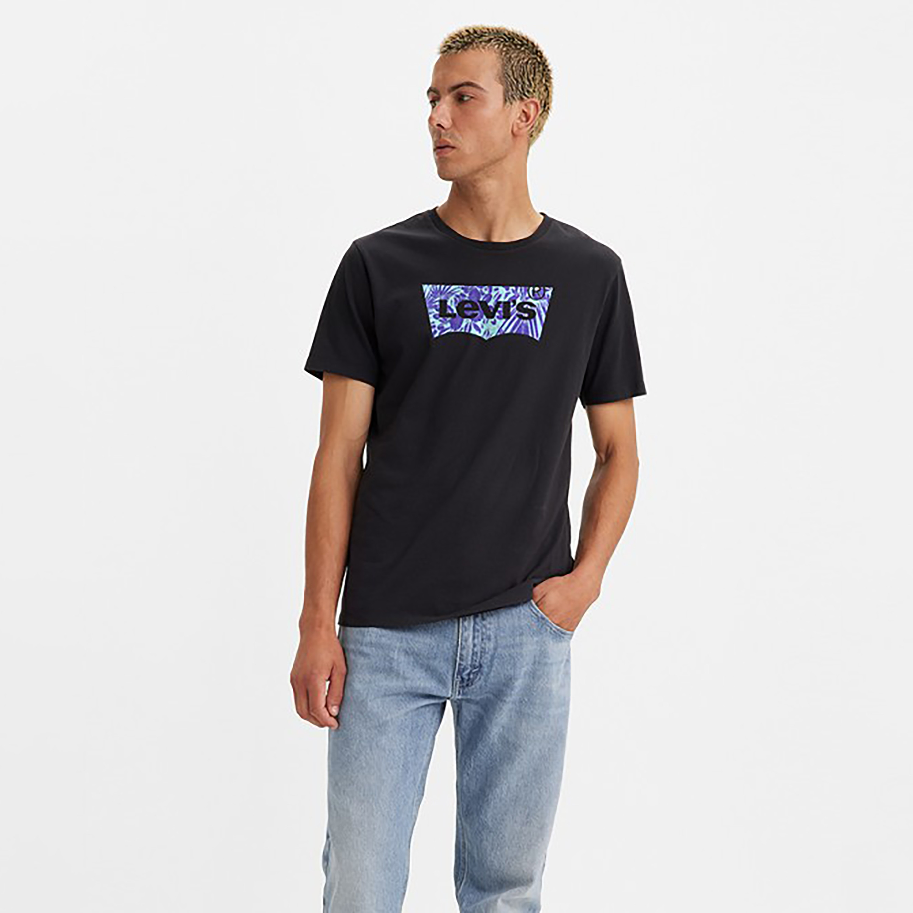 Levi's Logo Crew Neck Short Sleeves T-Shirt-men-clothing-tshirtsandpolos-tshirts-image-1