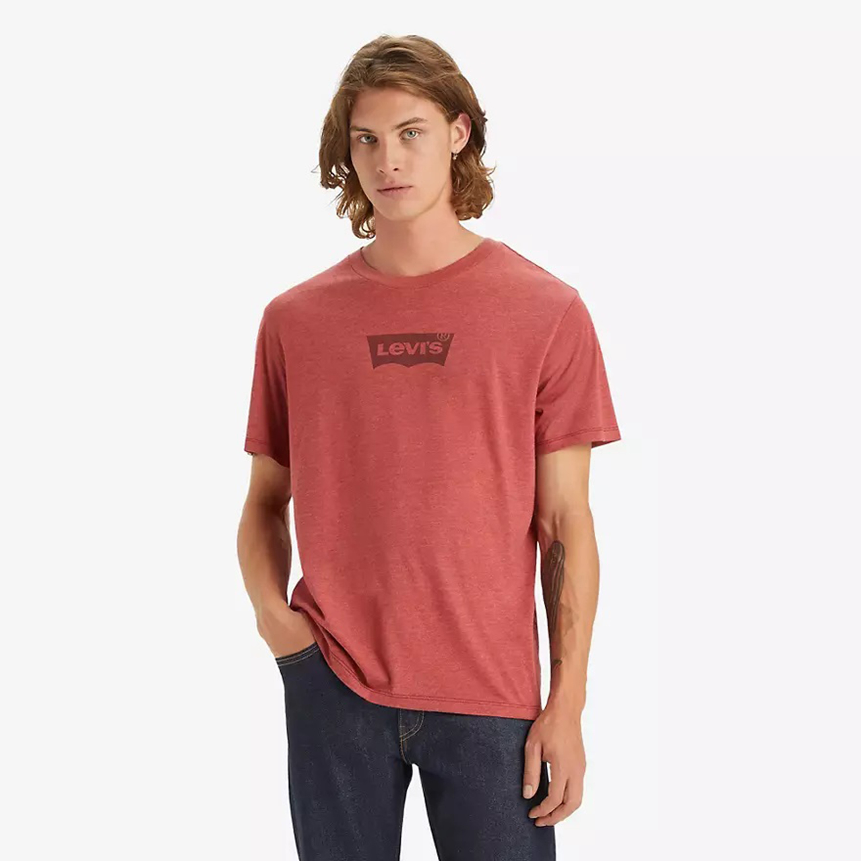 Levi's Logo Crew Neck Short Sleeves T-Shirt-men-clothing-tshirtsandpolos-tshirts-image-1