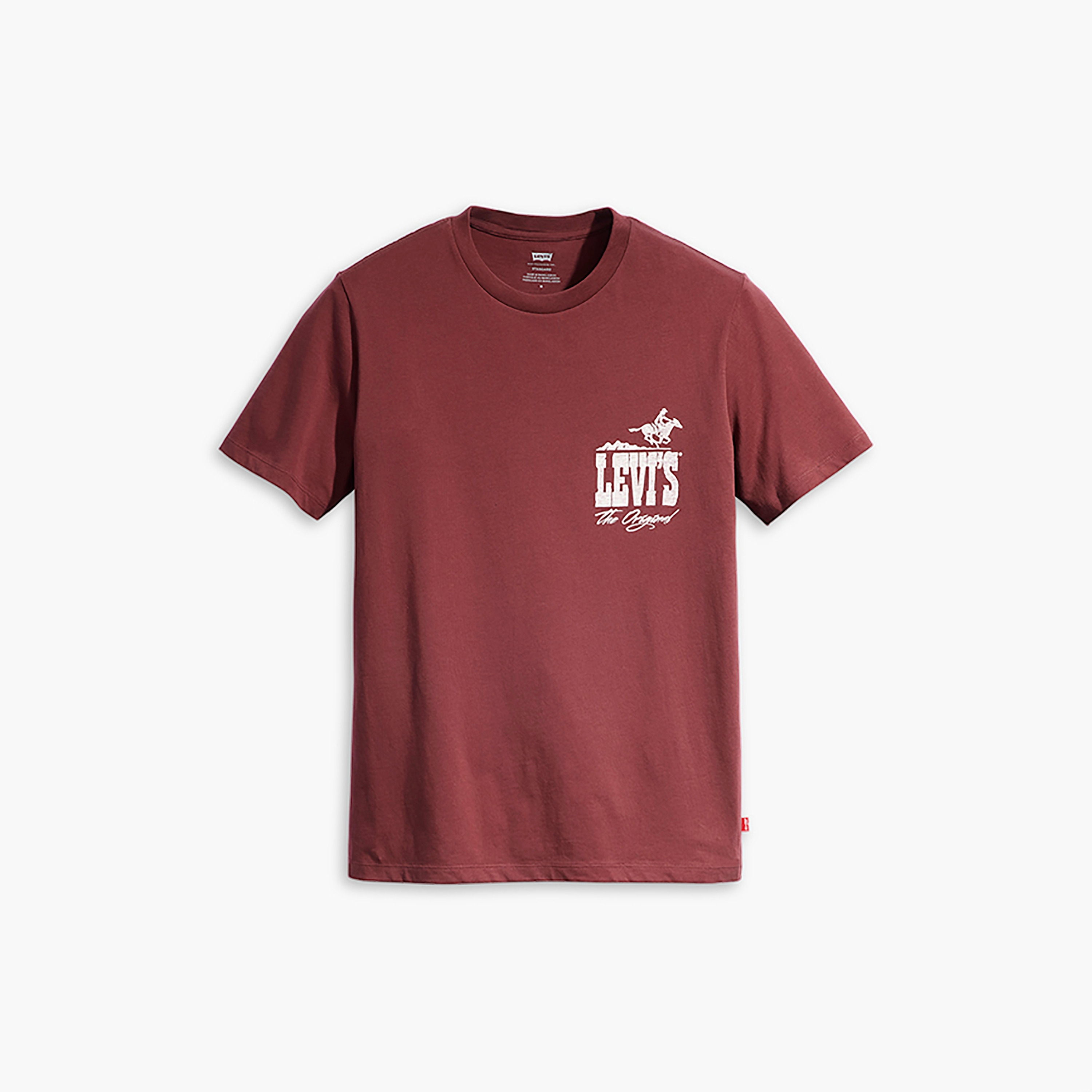تي شيرت بأكمام قصيرة وياقة دائرية وشعار Levi-men-clothing-tshirtsandpolos-tshirts-image-3