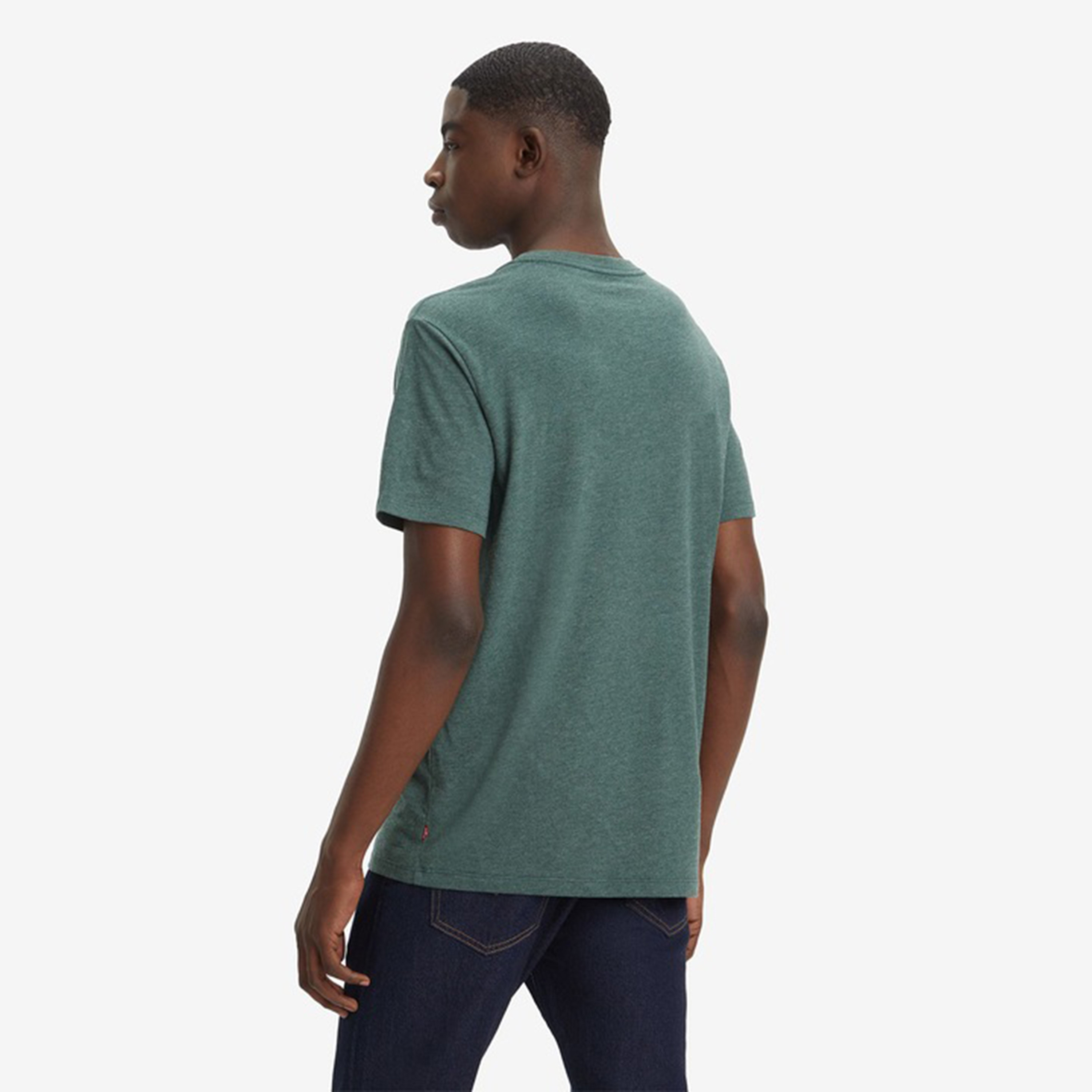 Levi's Logo Print Crew Neck Short Sleeves Men's T-Shirt-men-clothing-tshirtsandpolos-tshirts-image-2