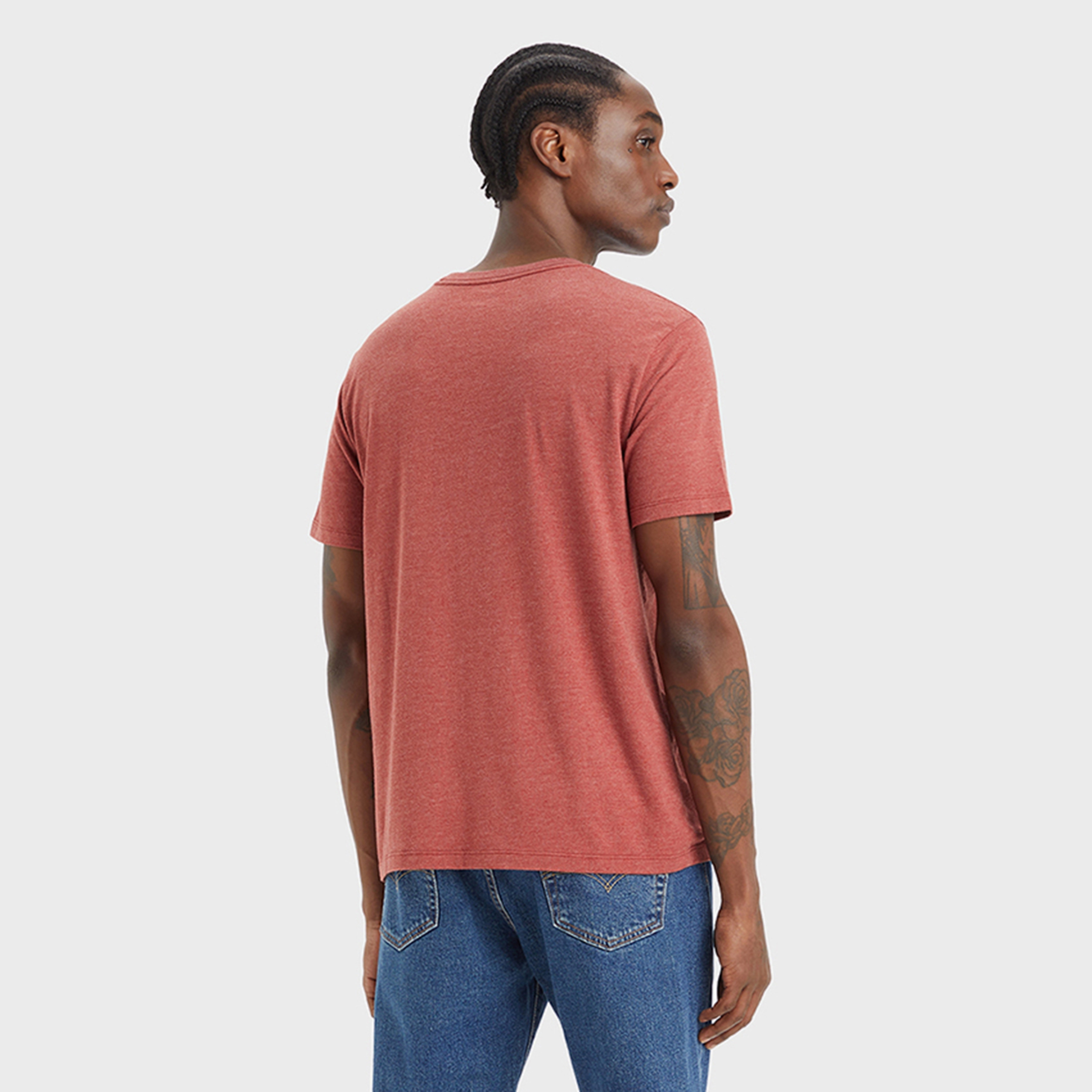 Levi's Logo Print Crew Neck Short Sleeves Men's T-Shirt-men-clothing-tshirtsandpolos-tshirts-image-4