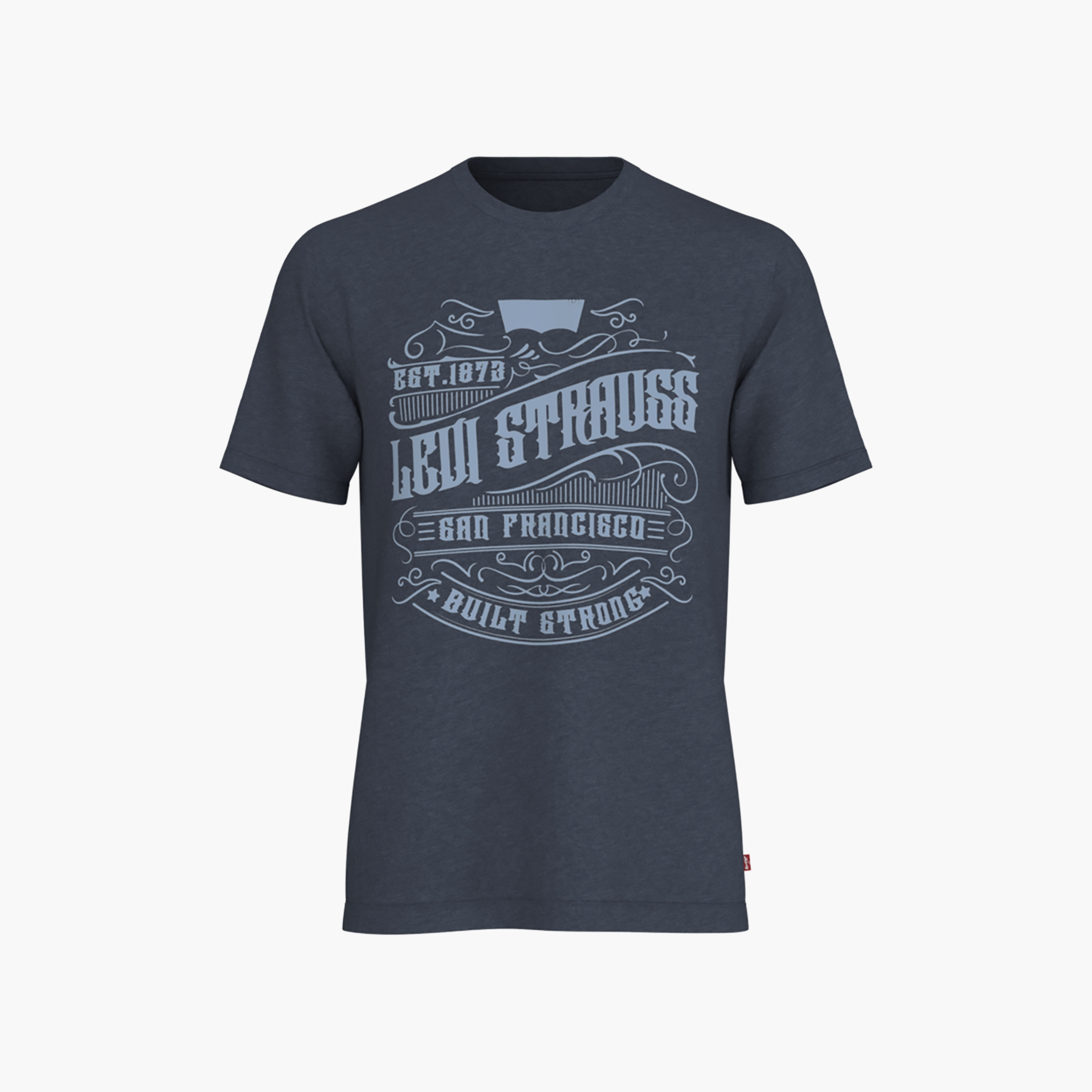 Levi's Printed Crew Neck Short Sleeves Men's T-Shirt-men-clothing-tshirtsandpolos-tshirts-image-3