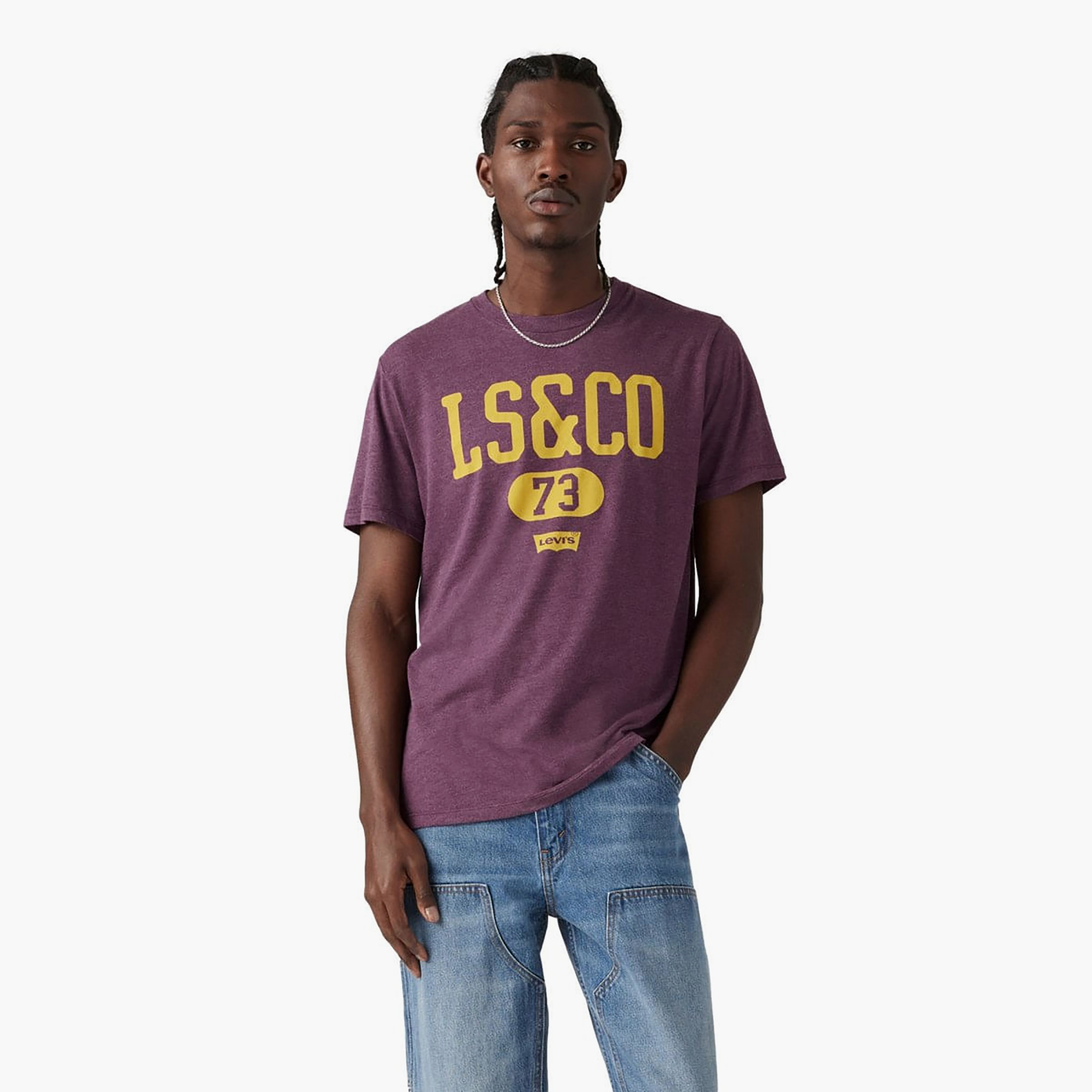 تي شيرت رجالي بأكمام قصيرة ورقبة دائرية وطبعة جرافيكية من ليفايس-men-clothing-tshirtsandpolos-tshirts-image-1