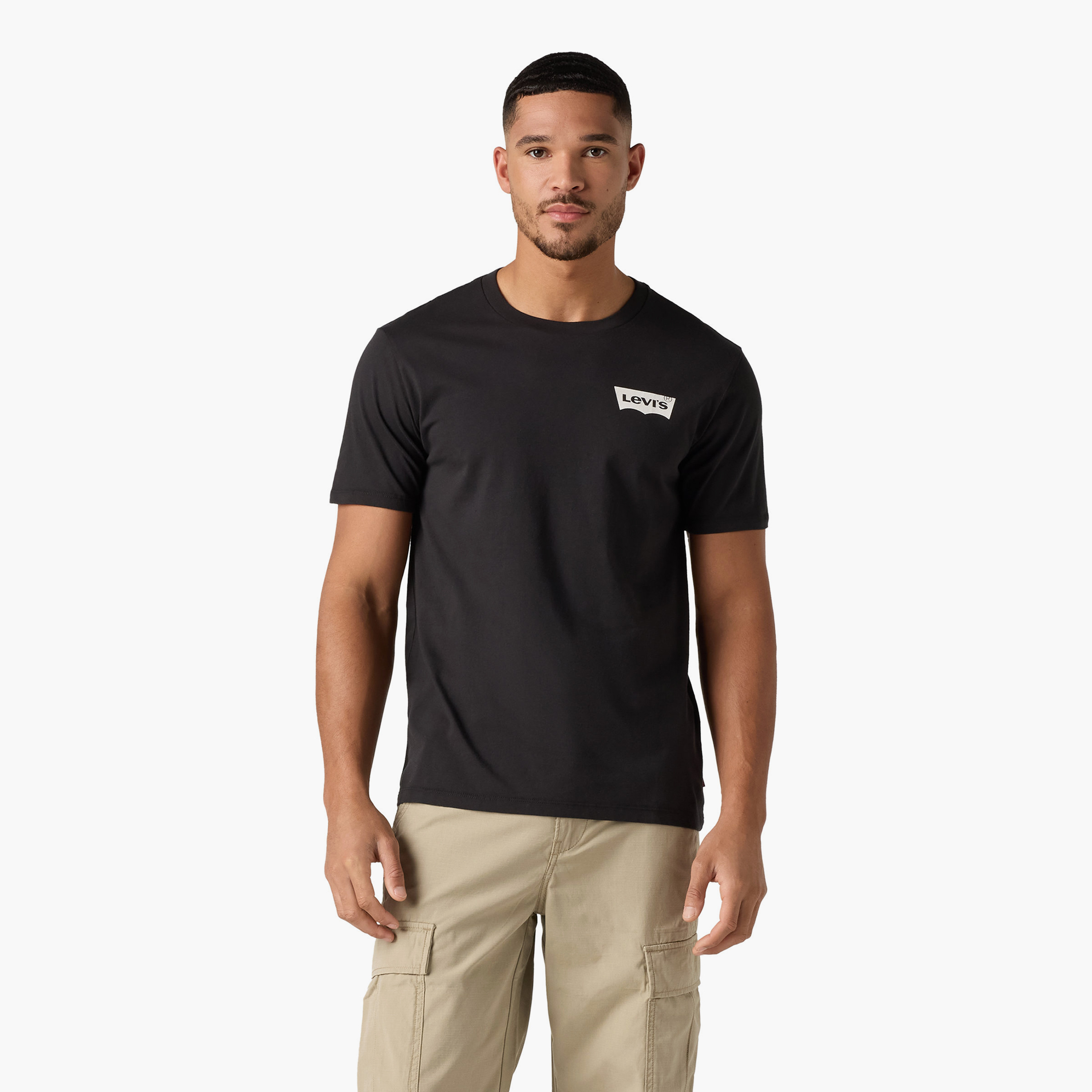 Levi's Logo Crew Neck Short Sleeves Men's T-Shirt-men-clothing-tshirtsandpolos-tshirts-image-1