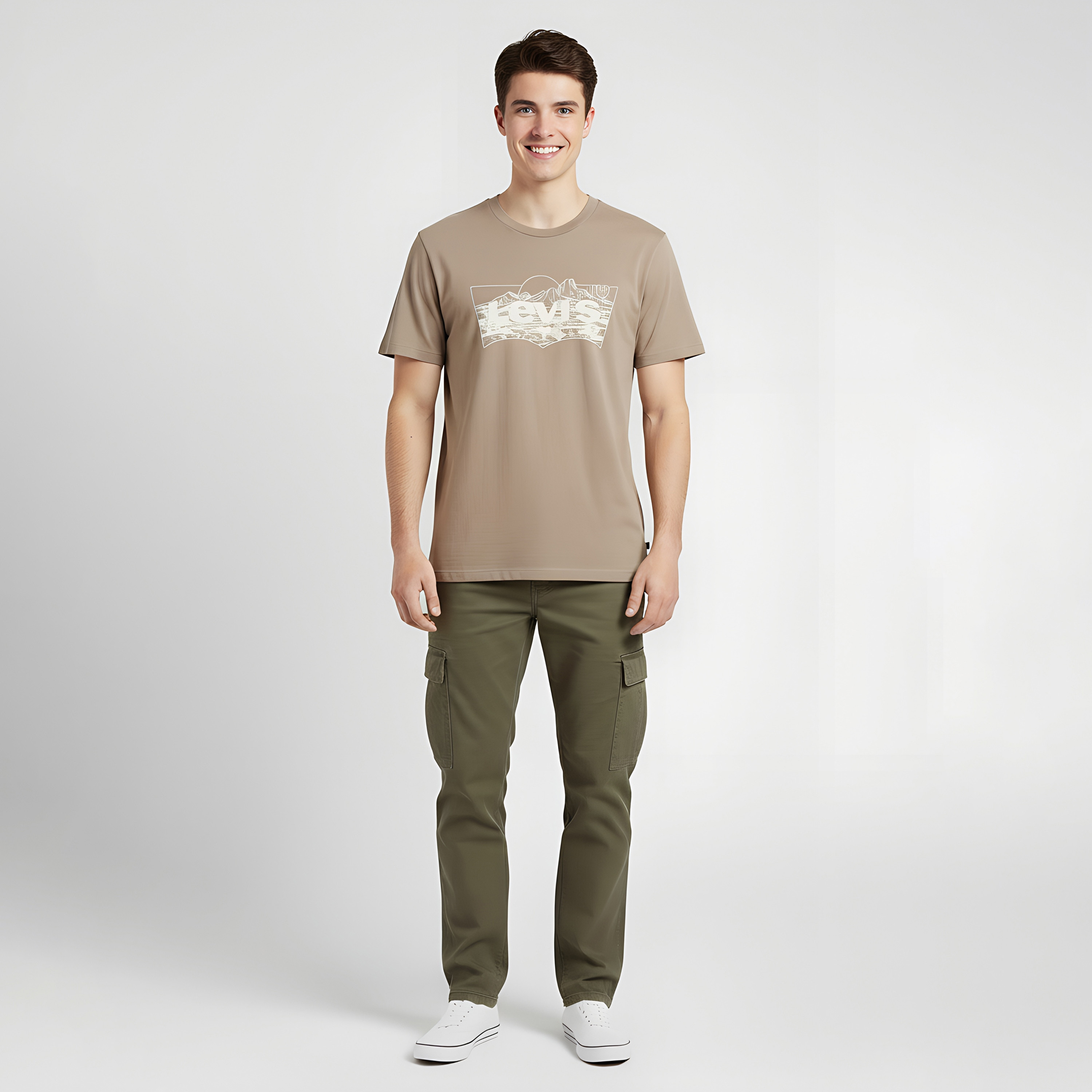 Levi's Graphic Print Crew Neck Short Sleeves Men's T-Shirt-men-clothing-tshirtsandpolos-tshirts-image-2