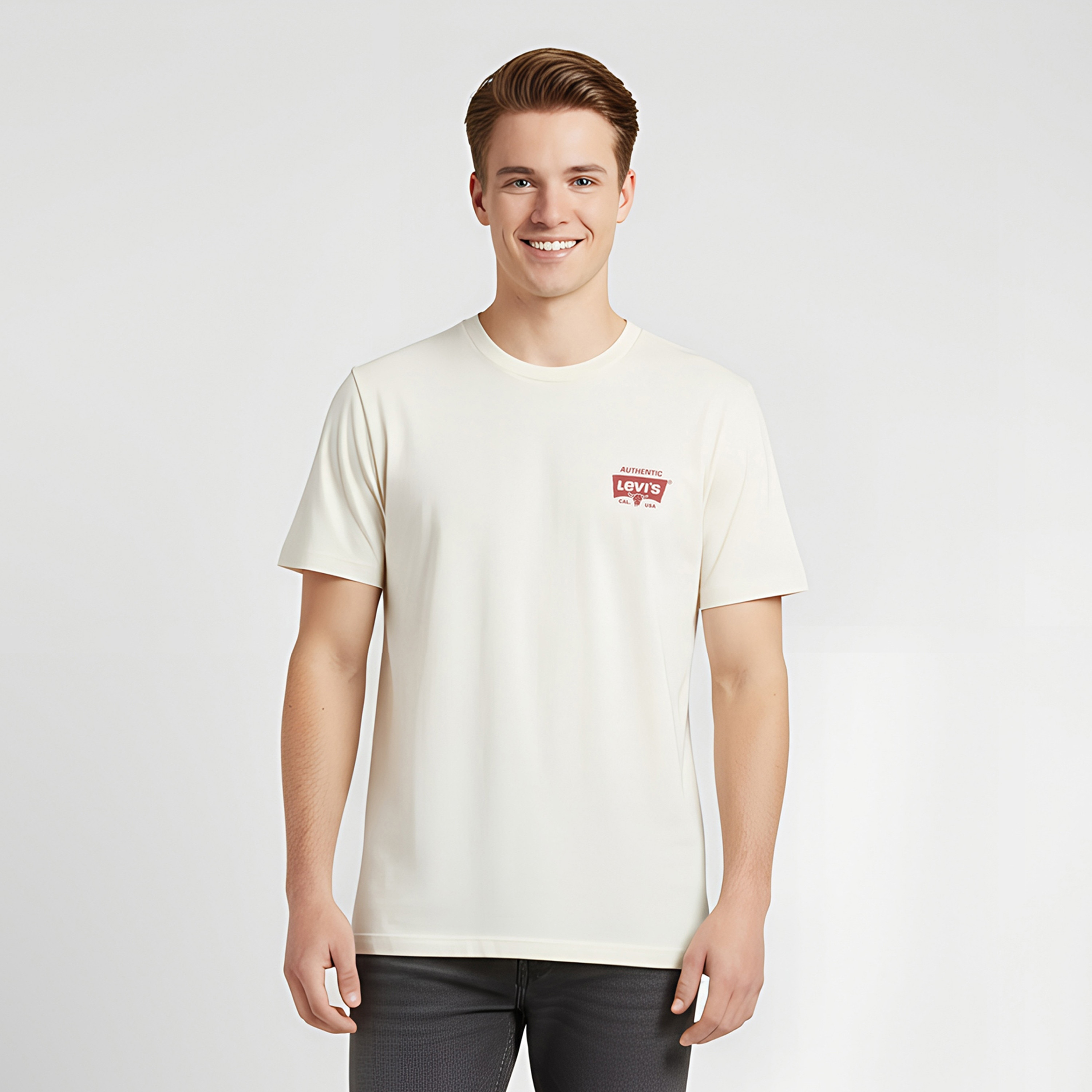 Levi's Graphic Print Crew Neck Short Sleeves Men's T-Shirt-men-clothing-tshirtsandpolos-tshirts-image-1