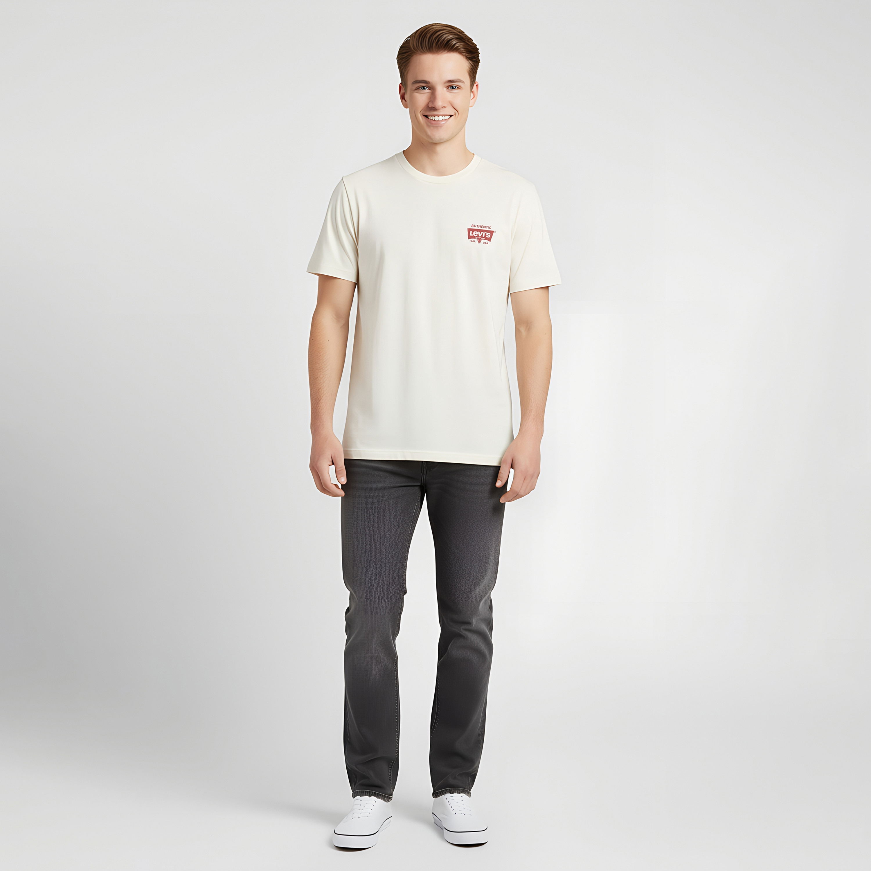 Levi's Graphic Print Crew Neck Short Sleeves Men's T-Shirt-men-clothing-tshirtsandpolos-tshirts-image-2