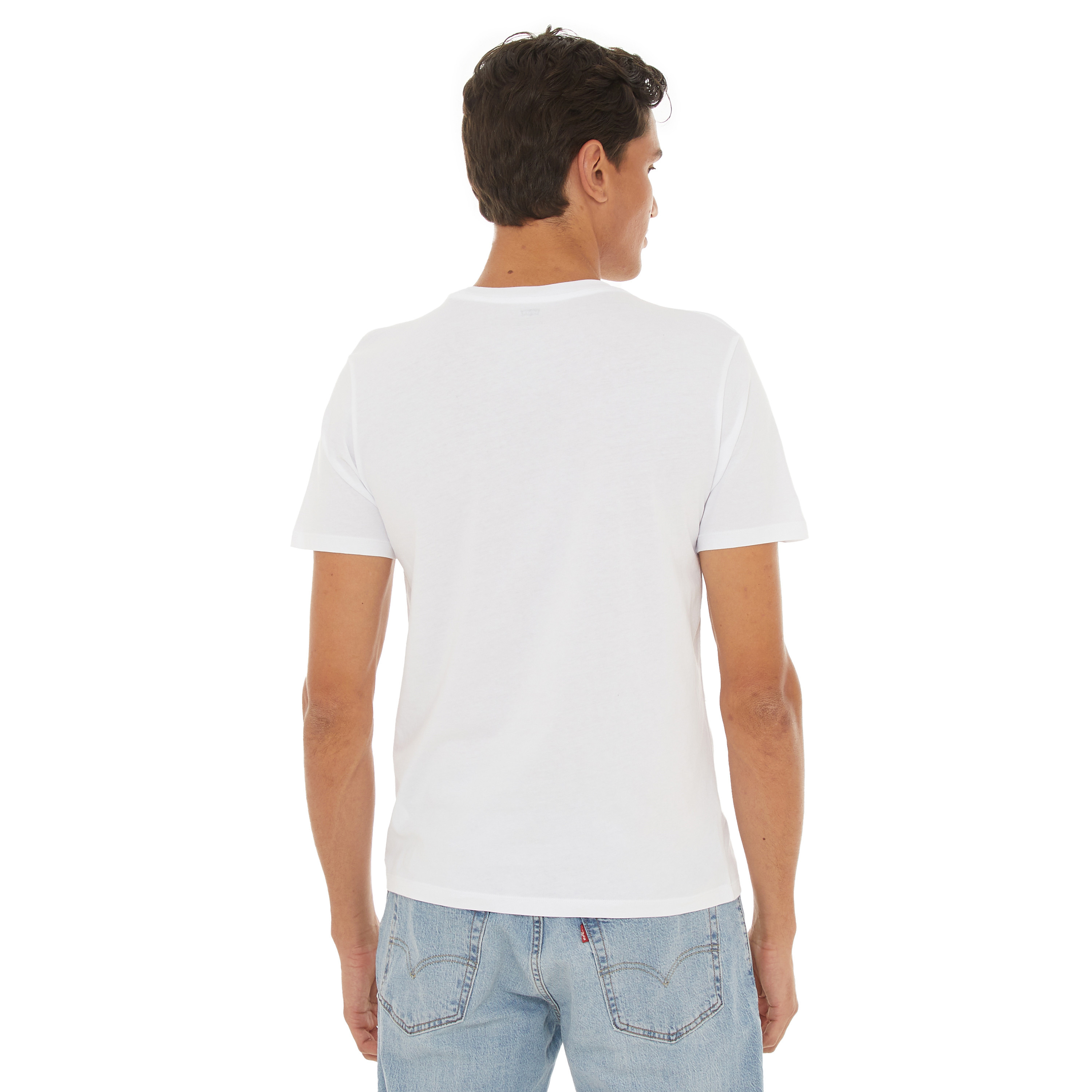 Levi's Men White Printed Crew Neck Short Sleeves T-Shirt-men-clothing-tshirtsandpolos-tshirts-image-2