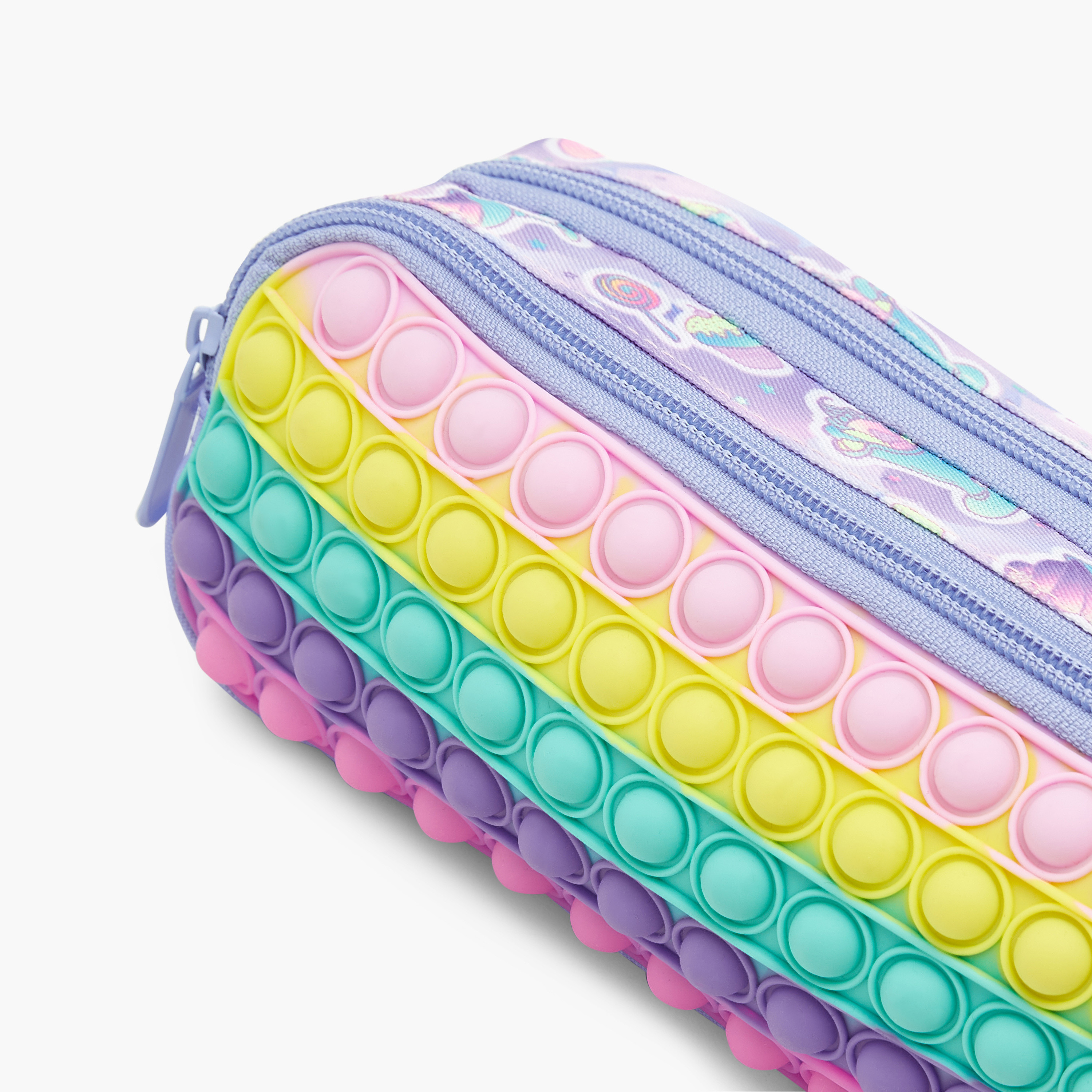 Flora Bella Pop-It Striped 2-Compartment Pencil Case-school-stationery-accessories-image-4