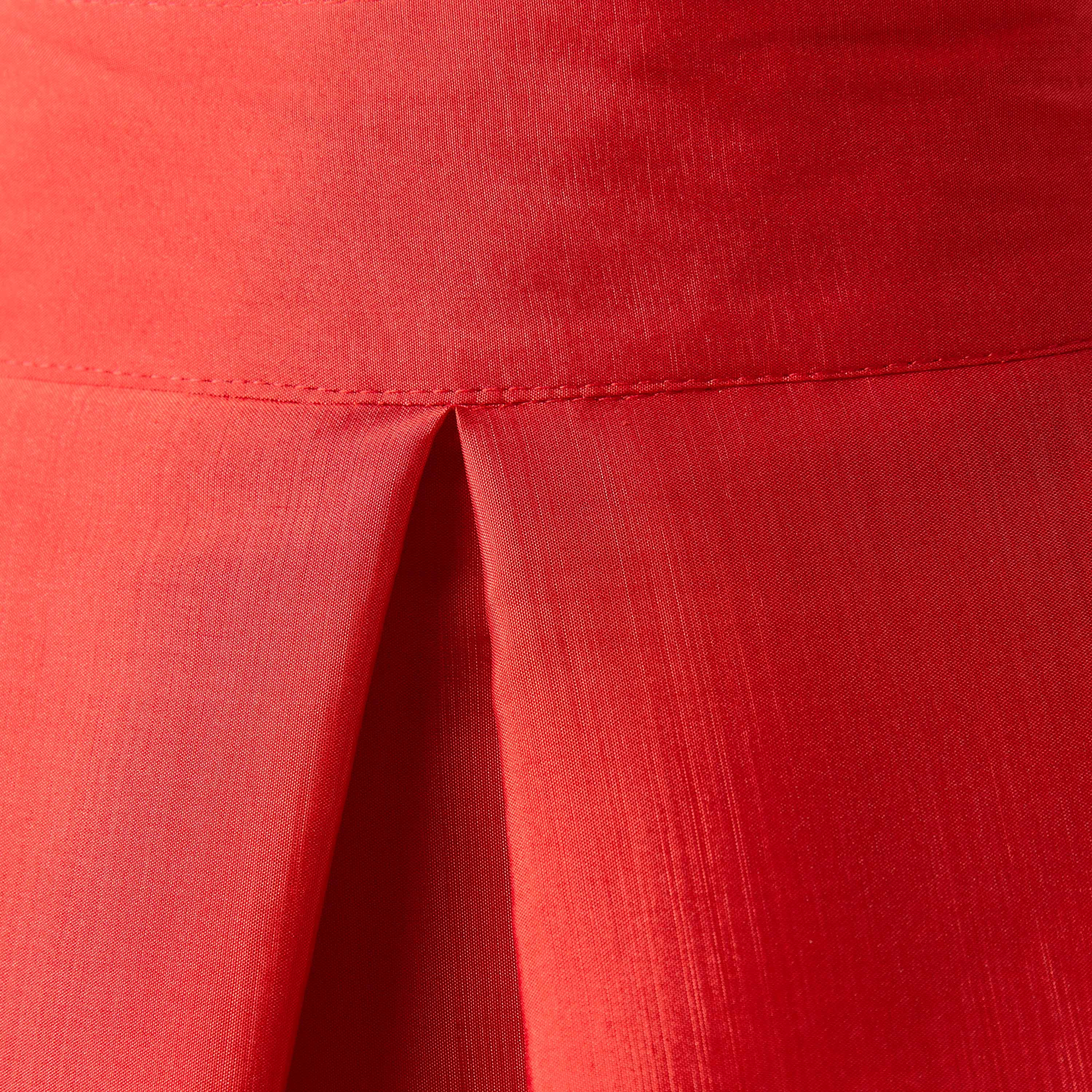 تنورة طويلة سادة بتفاصيل مطوية من جولدن أبل-women-clothing-bottoms-skirts-image-5