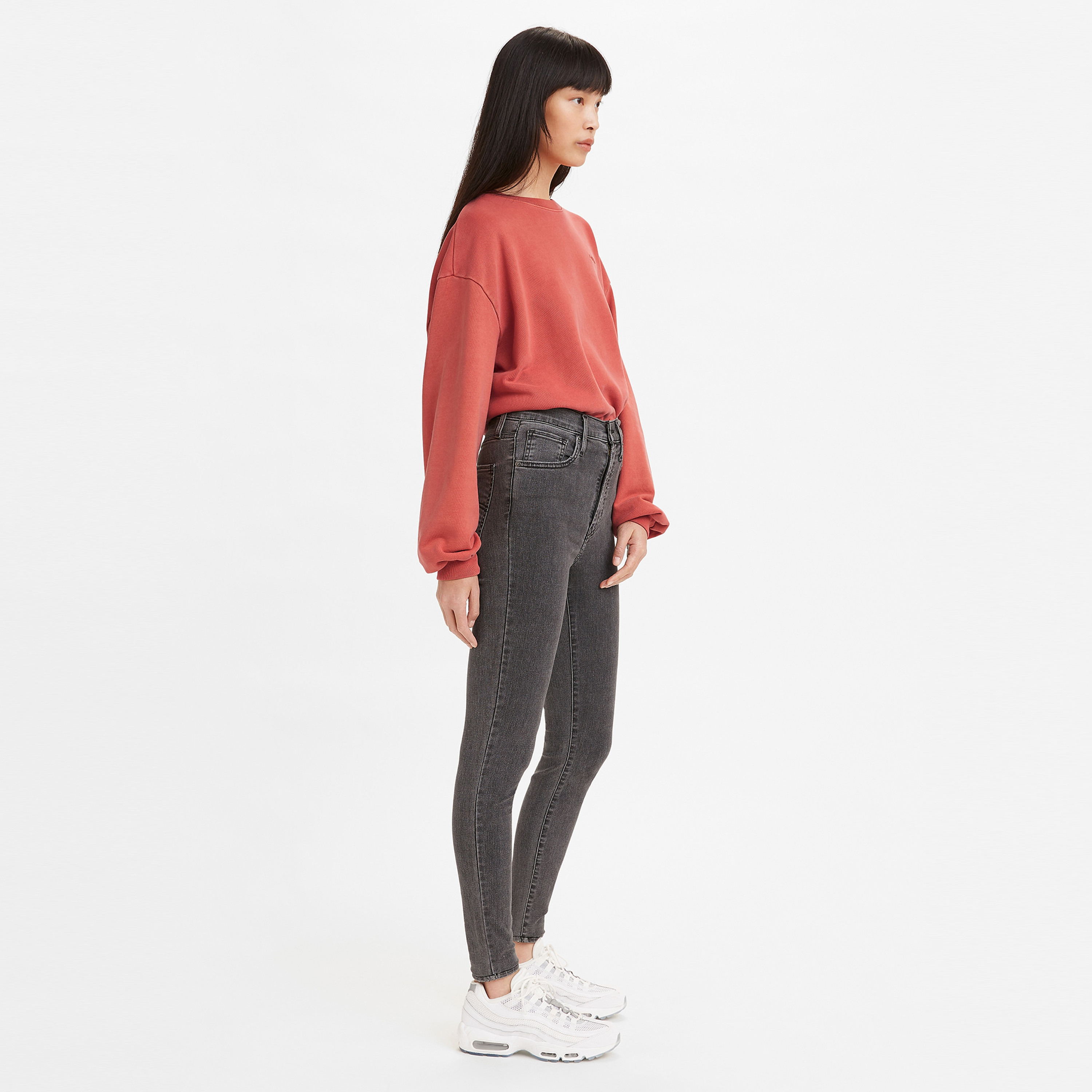 بنطلون جينز نسائي من Levi's سكيني فيت باللون الرمادي 5 جيوب-women-clothing-bottoms-jeans-image-3