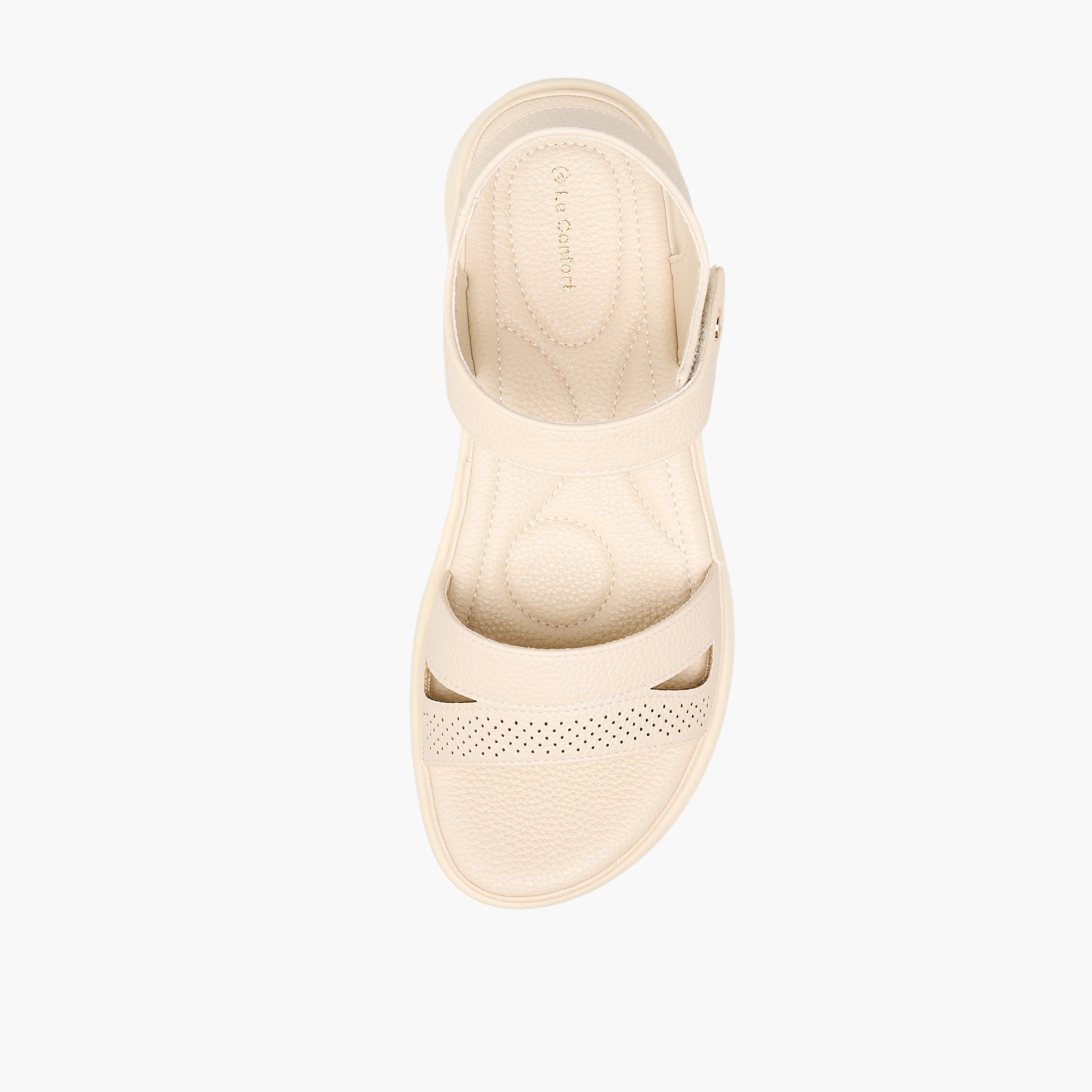 صندل بتصاميم مفرغة للنساء من لو كونفورت-women-shoes-sandals-heeled-image-2