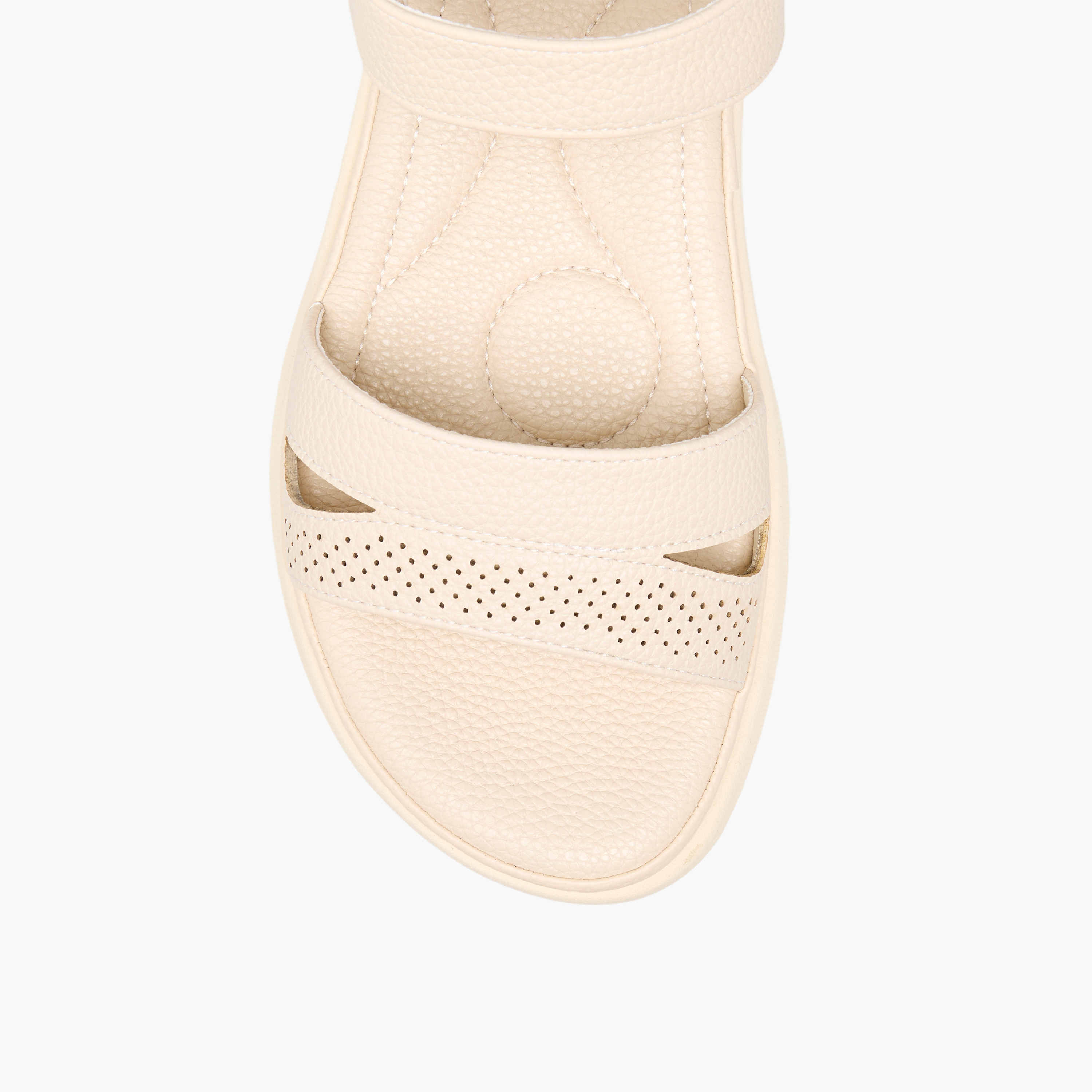 صندل بتصاميم مفرغة للنساء من لو كونفورت-women-shoes-sandals-heeled-image-4