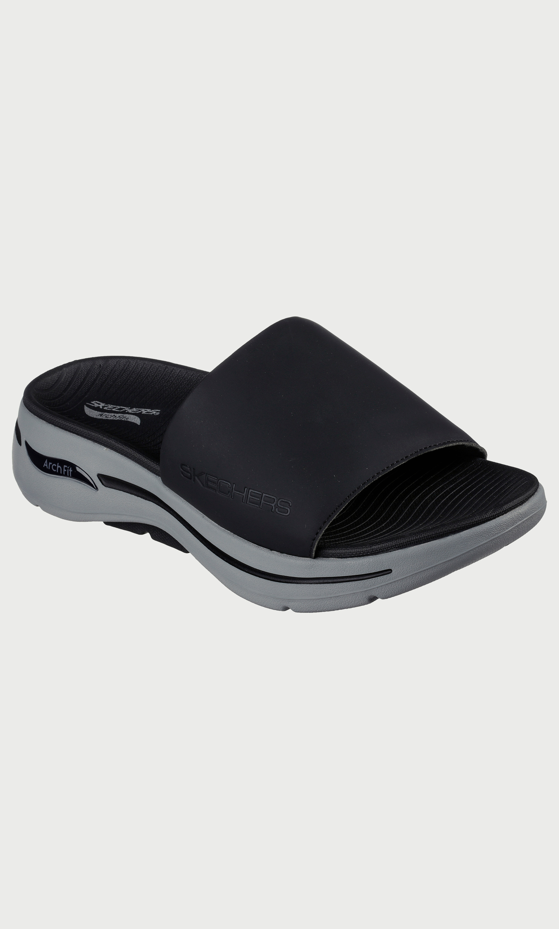 صنادل سكيتشرز جو ووك ارتش فت ذو سلايد للجنسين 229061-women-shoes-sandals-flats-image-1
