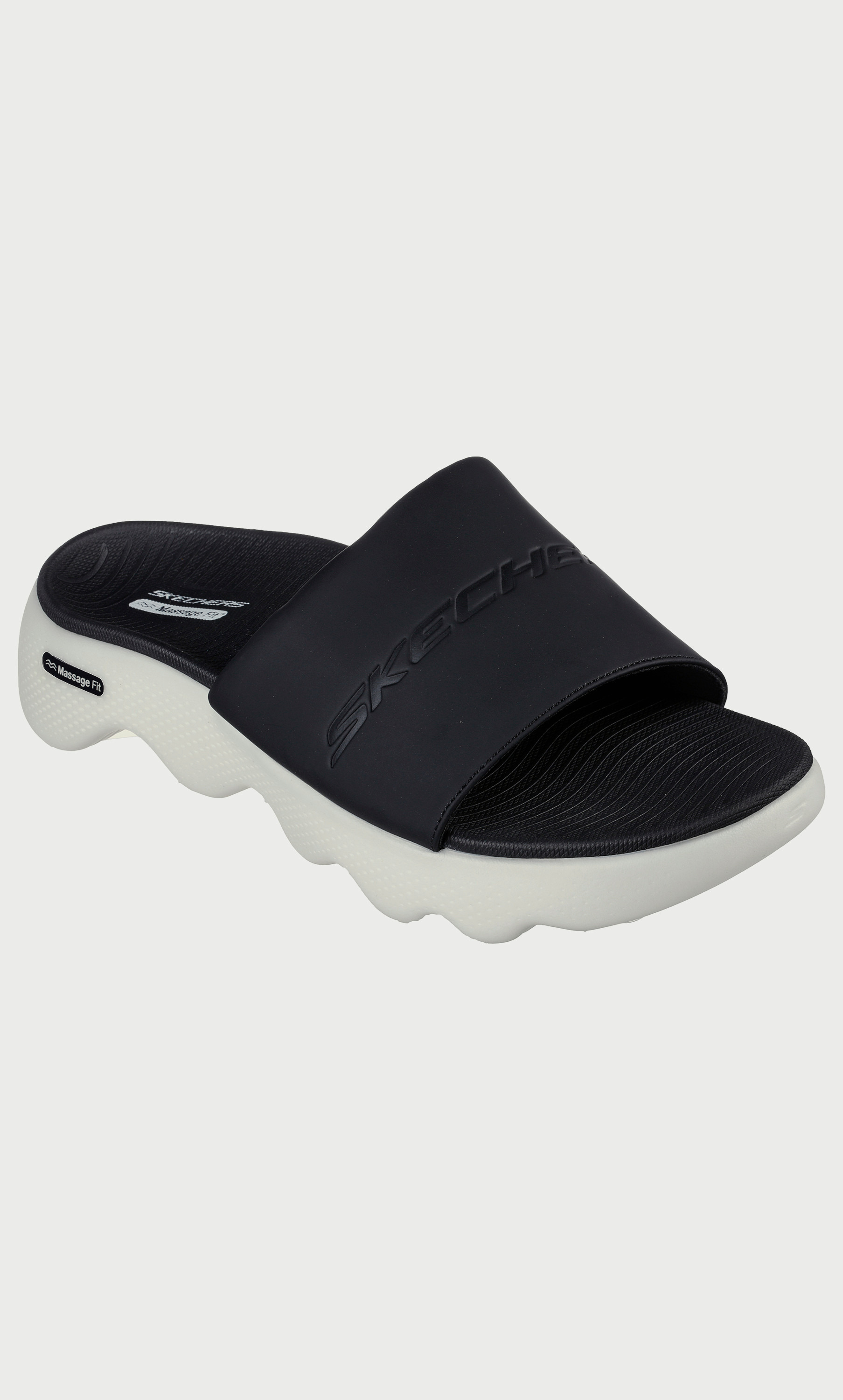صنادل سكيتشرز جو ووك مساج فت ذو سلايد للجنسين 229091-women-shoes-sandals-flats-image-1