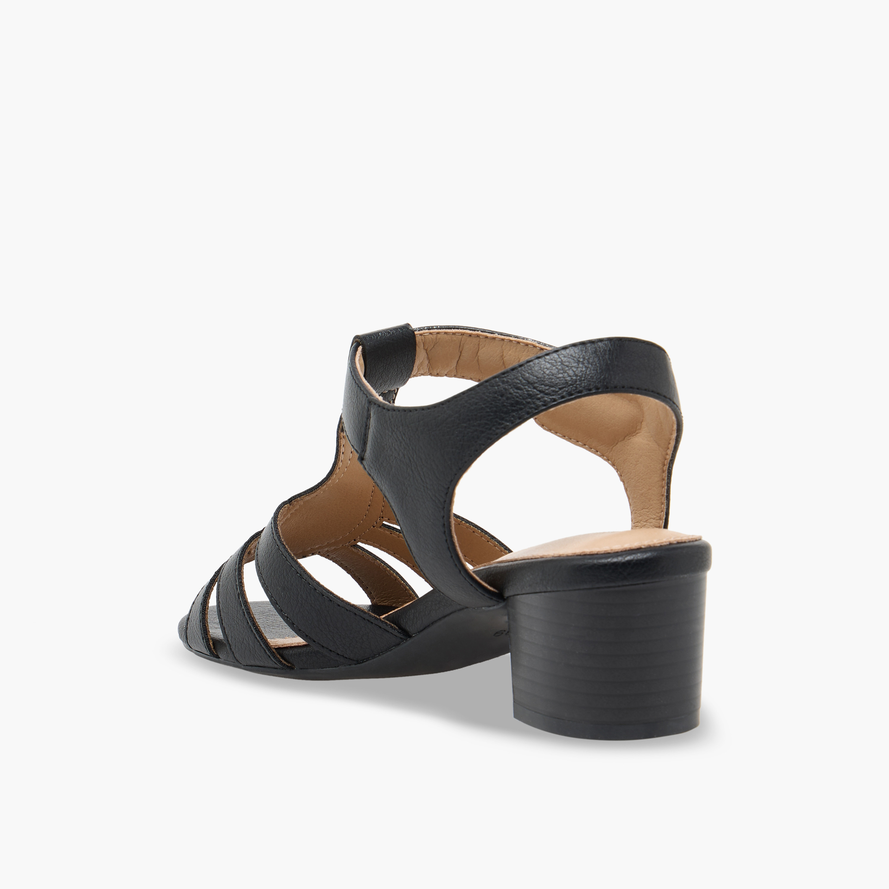 صندل بأحزمة وكعب سميك للنساء من لو كونفورت-women-shoes-sandals-heeled-image-5