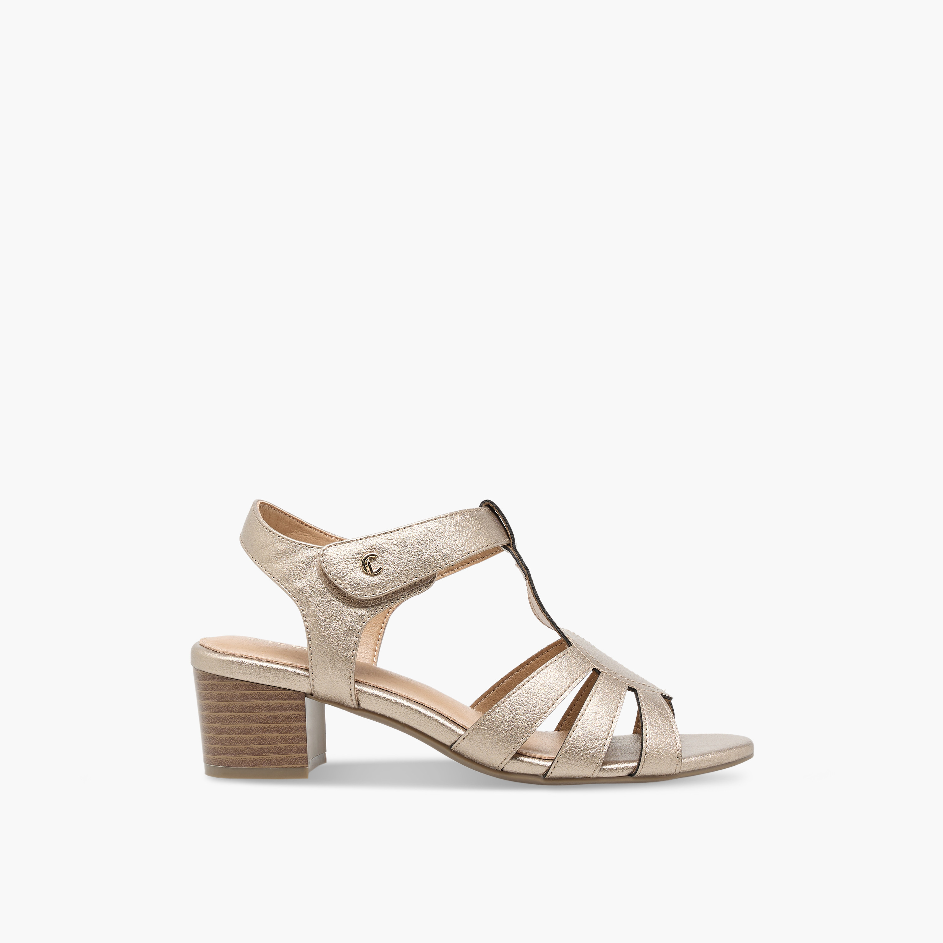 Le Confort Women Block Heel Strap Sandals-women-shoes-sandals-heeled-image-3