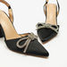 Celeste Women's Bow Embellished Slingback Stiletto Heels-Women%27s Heel Shoes-thumbnail-5