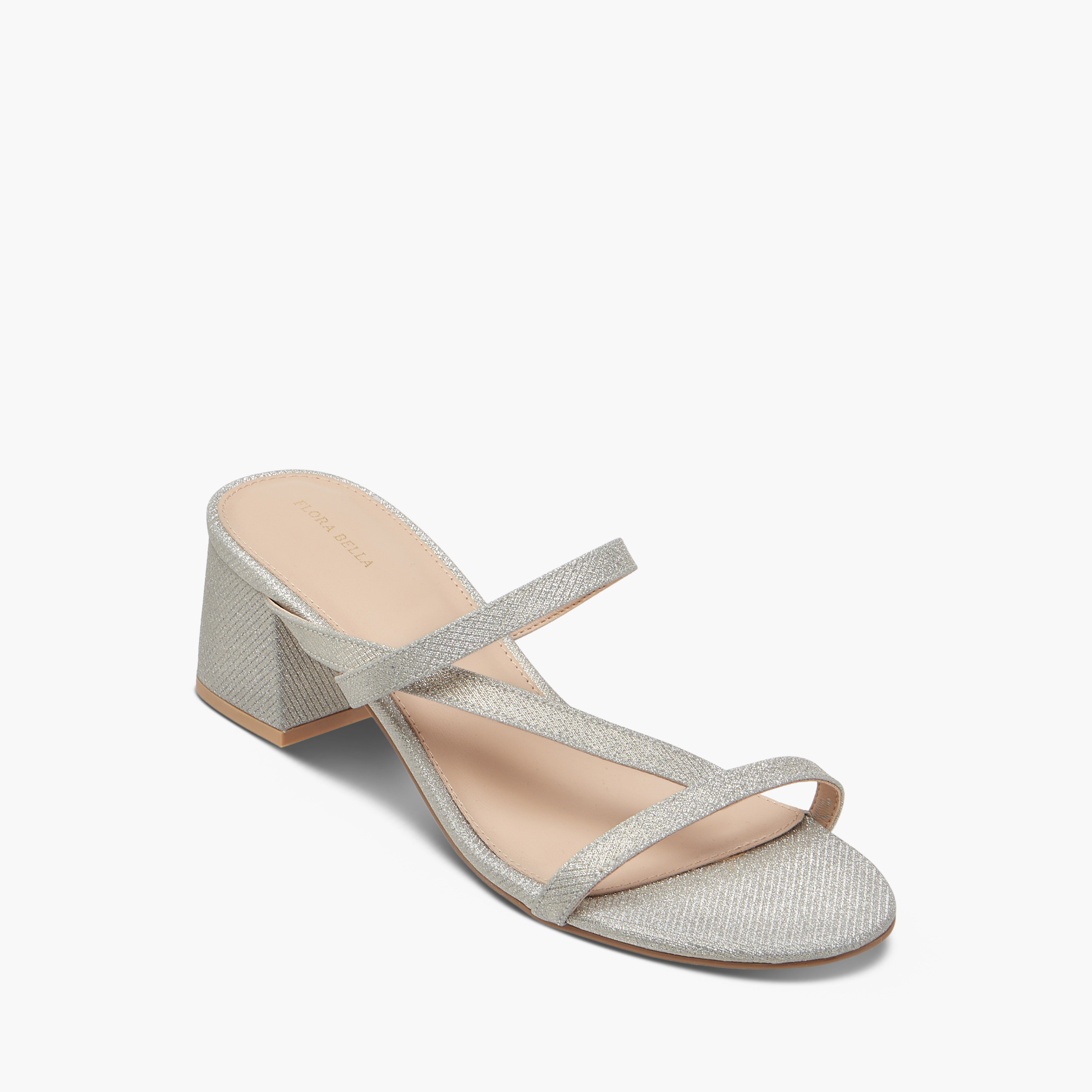Flora Bella Textured Strappy Slip-On Sandals with Block Heels-women-shoes-sandals-heeled-image-2