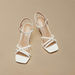 Celeste Women's Cross Strap Sandals with Buckle Closure and Wedge Heels-Women%27s Heel Sandals-thumbnailMobile-1
