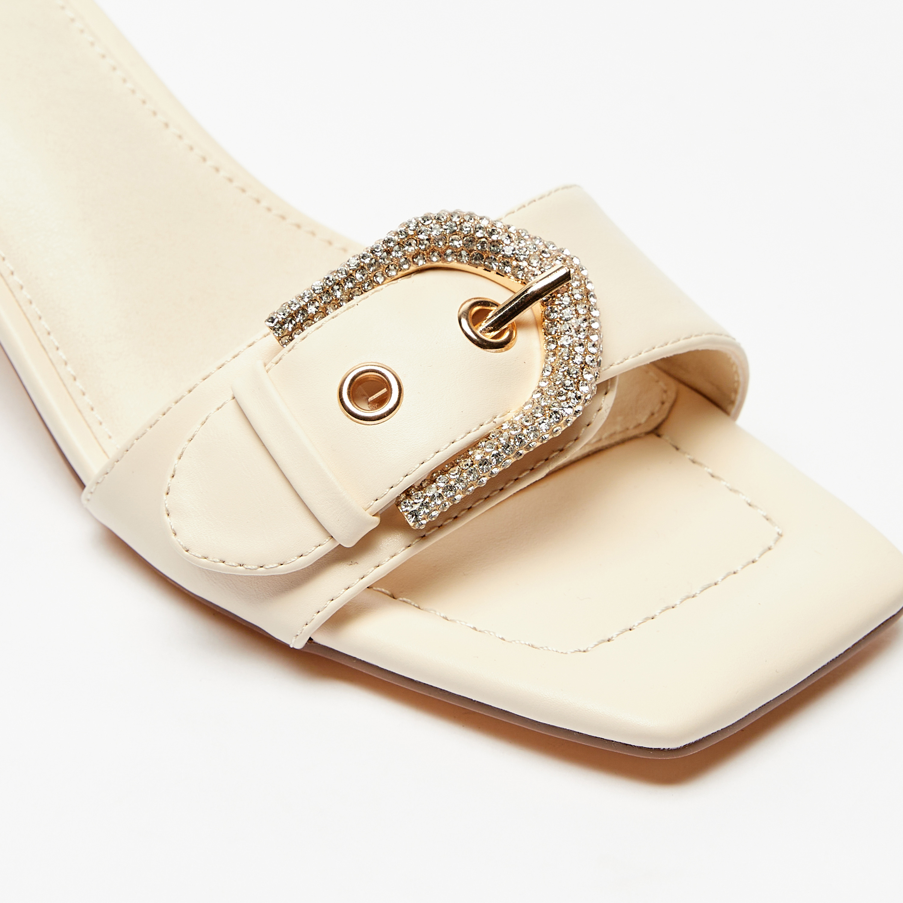 Salvatore ferragamo solar 2025 embellished leather slides