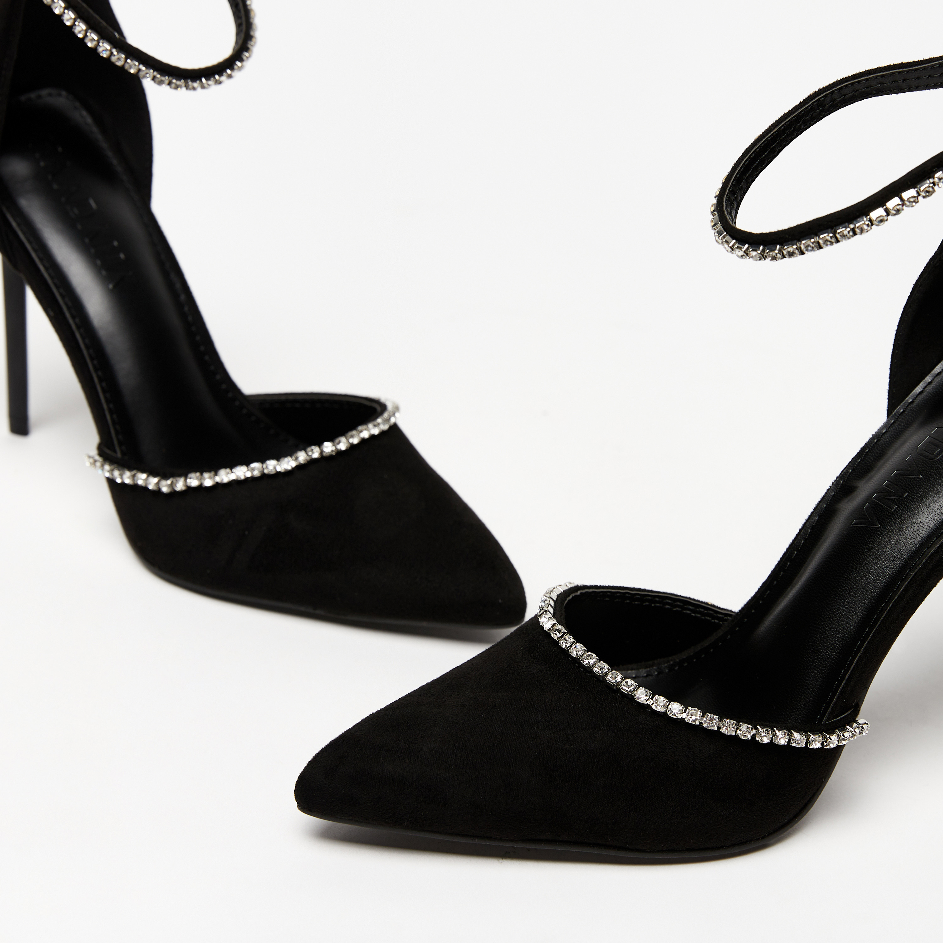 Haadana Embellished Ankle Strap Pointed Shoe with Stiletto Heels-women-shoes-heels-image-3