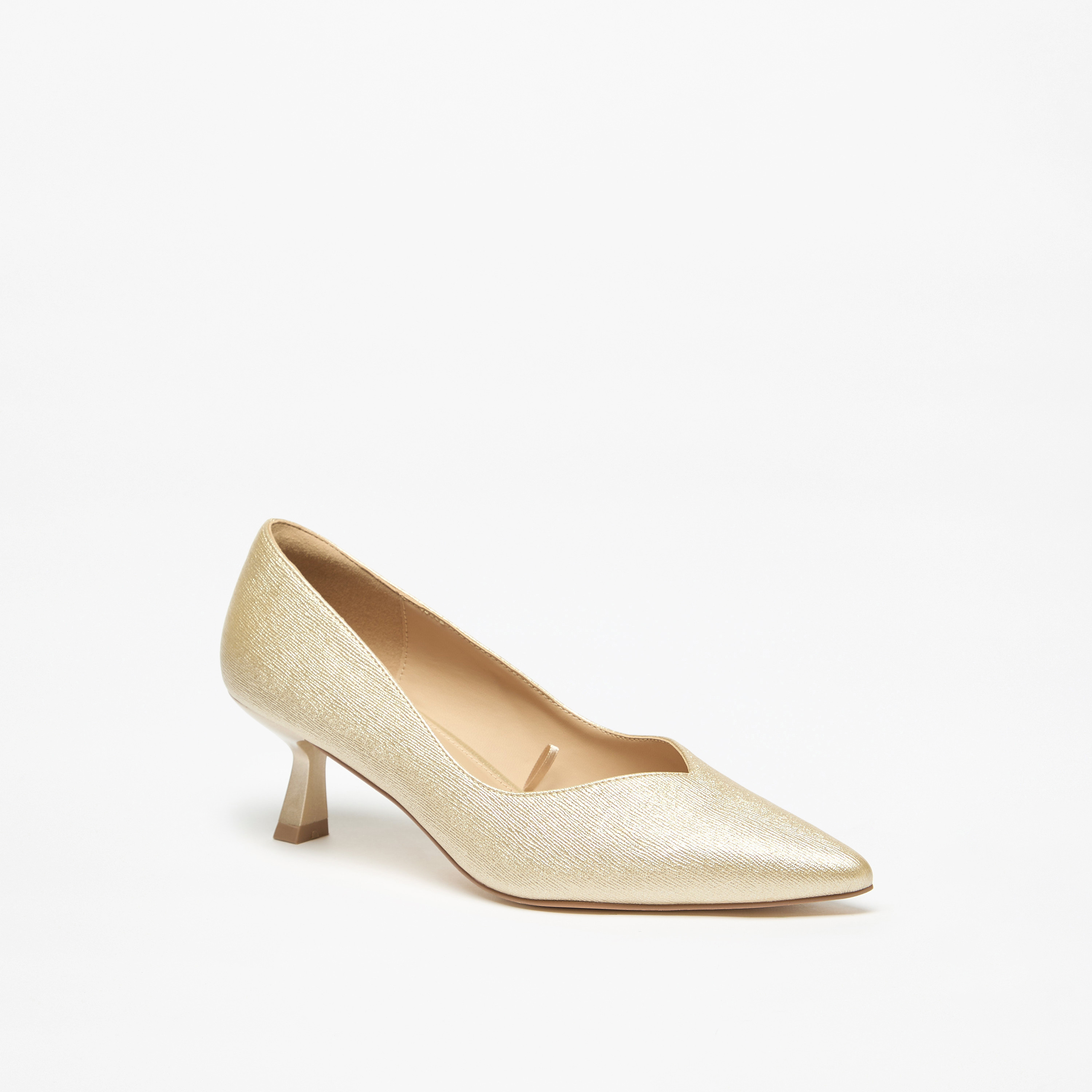 Flora Bella Solid Slip-On Pumps with Kitten Heels-women-shoes-heels-image-1