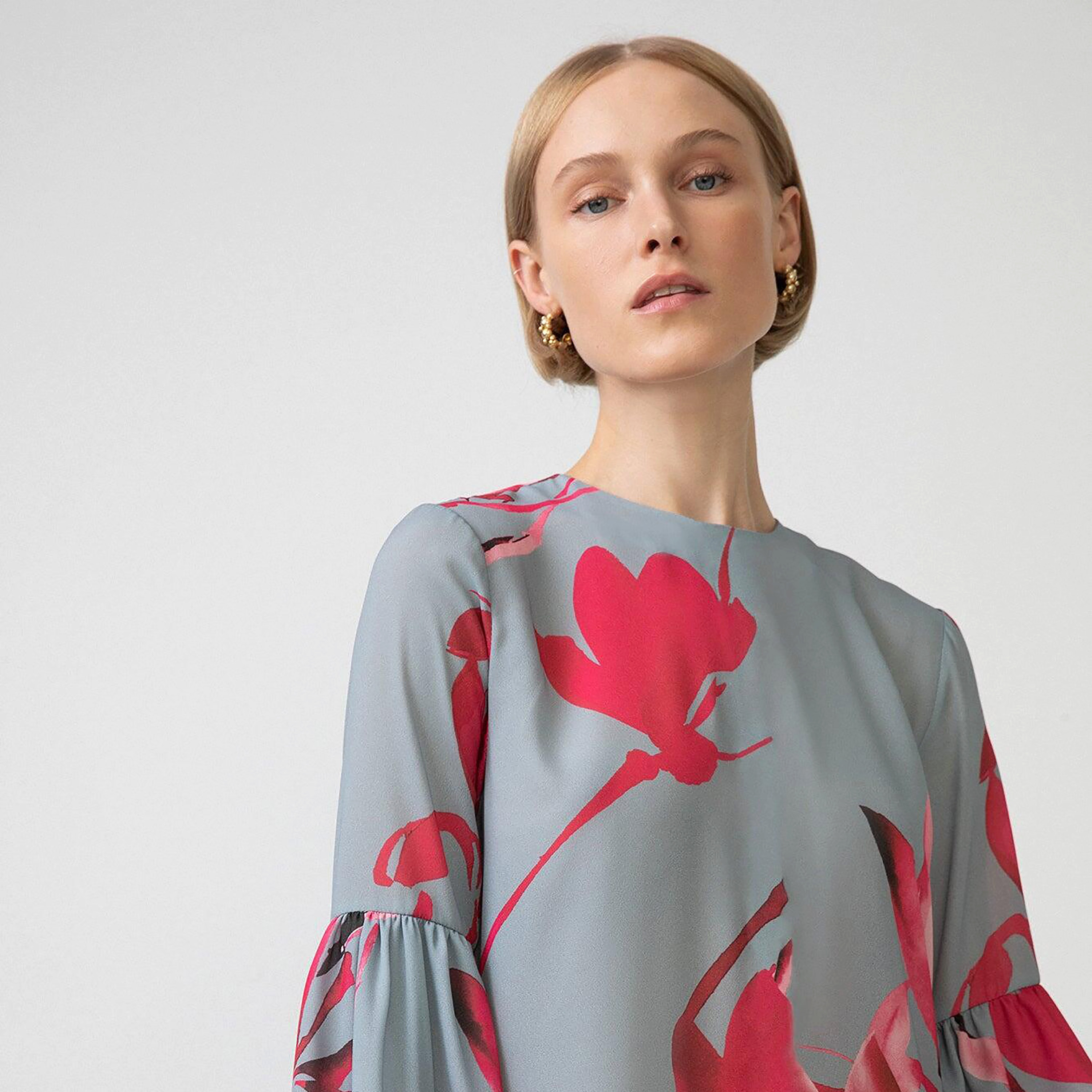 Touche Prive Floral Round Neck Maxi Dress-women-clothing-dresses-image-3