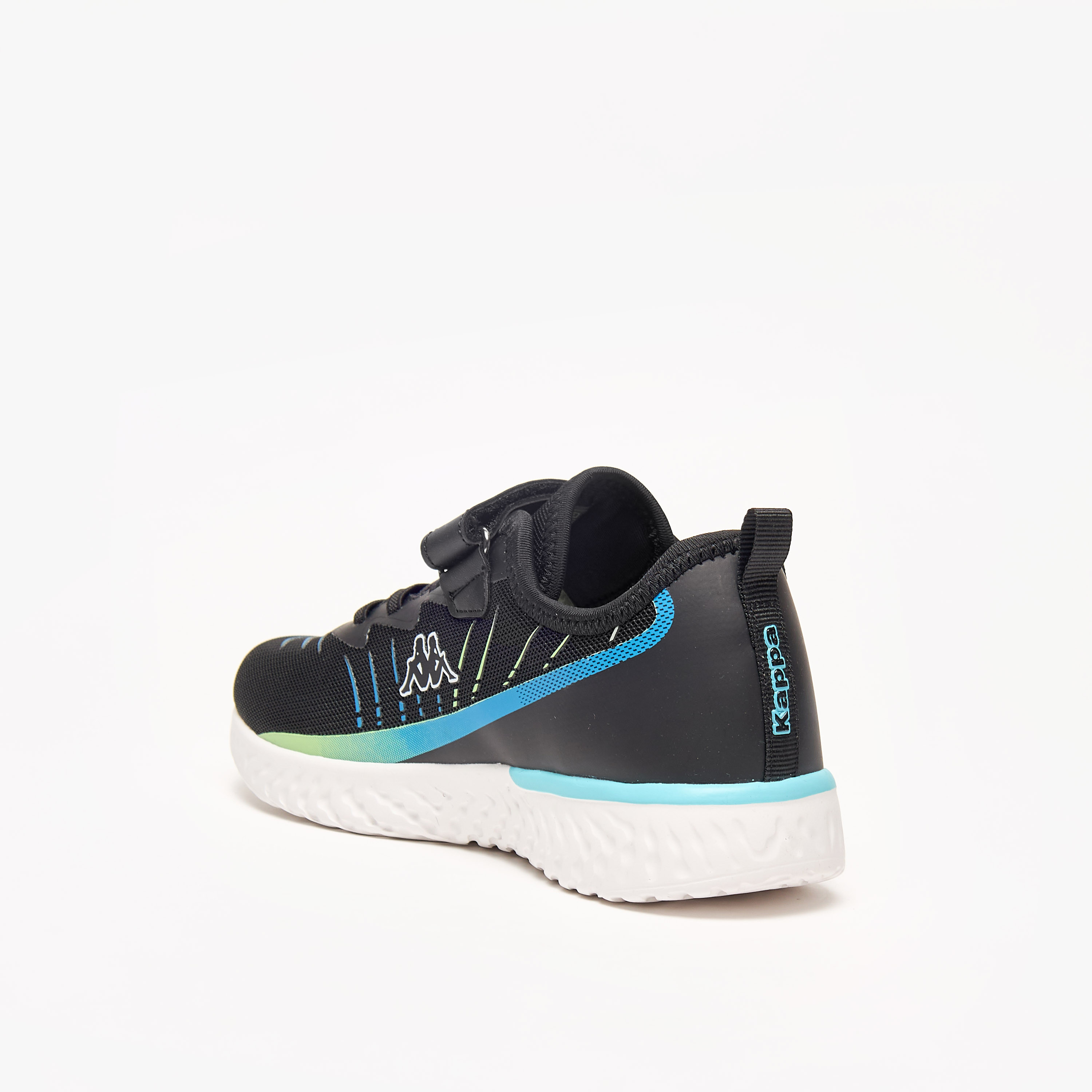 حذاء رياضي بشريط إغلاق لاصق وتفاصيل شعار للأولاد من كابا-sports-boys-shoes-image-7