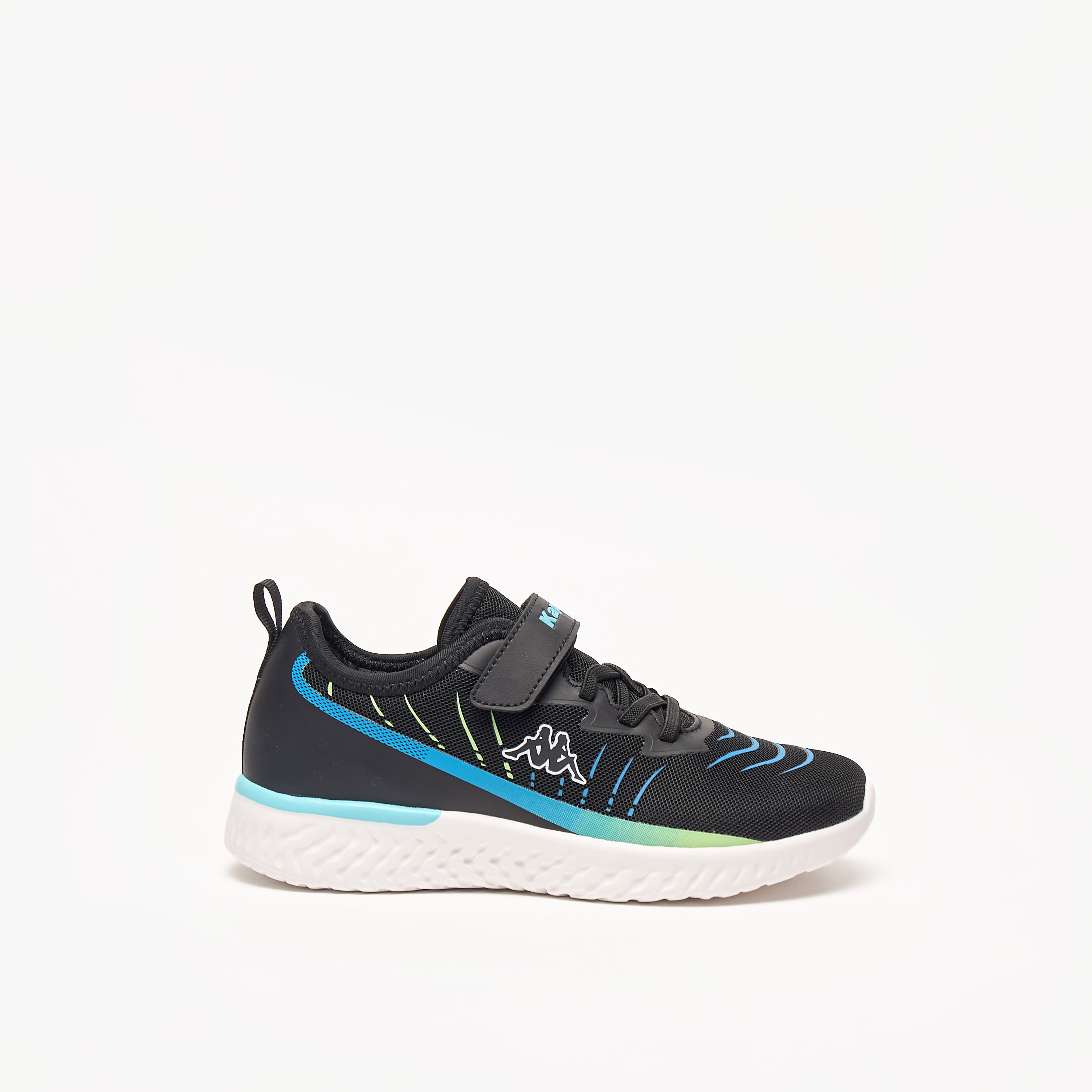 حذاء رياضي بشريط إغلاق لاصق وتفاصيل شعار للأولاد من كابا-sports-boys-shoes-image-8