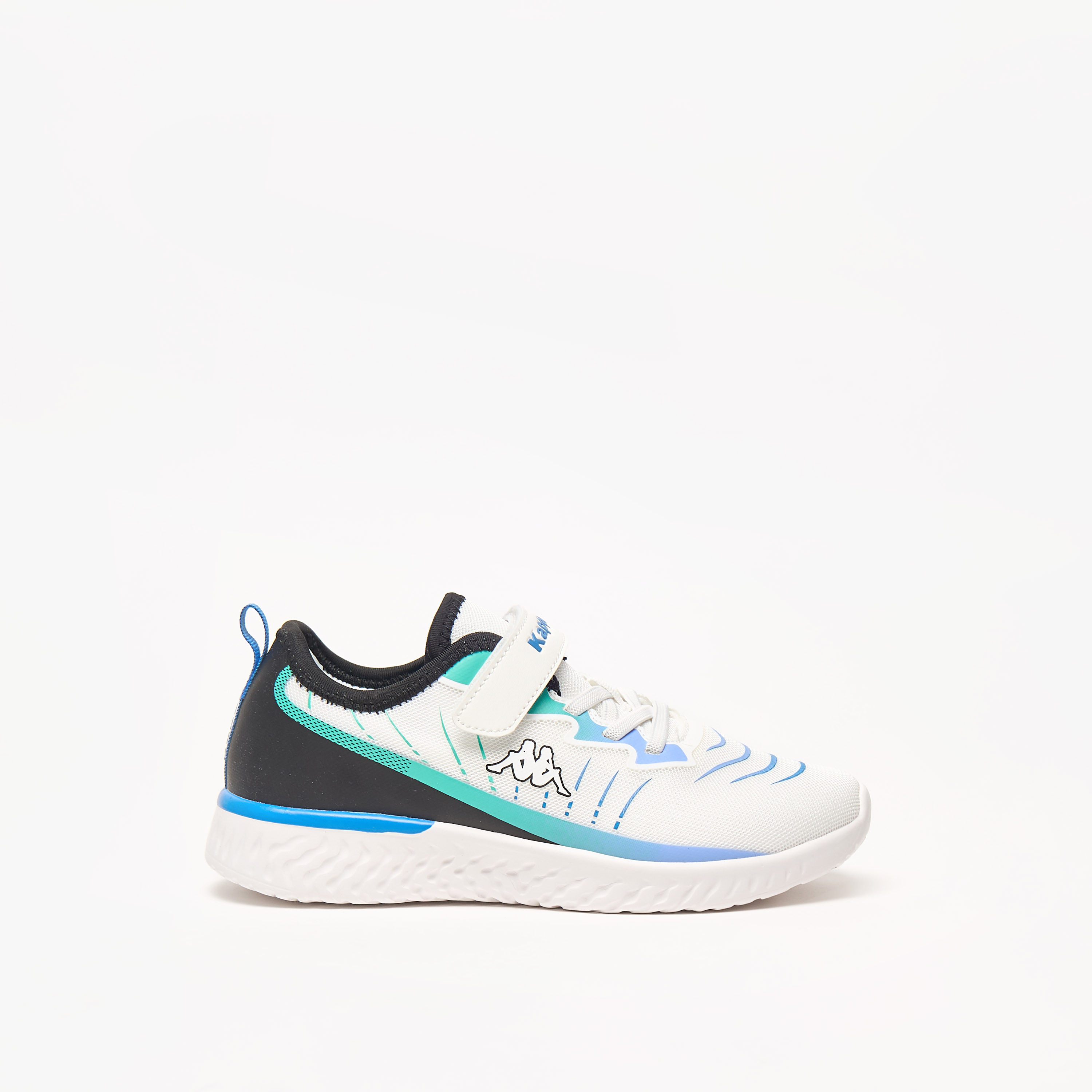 حذاء رياضي بشريط إغلاق لاصق وتفاصيل شعار للأولاد من كابا-sports-boys-shoes-image-13