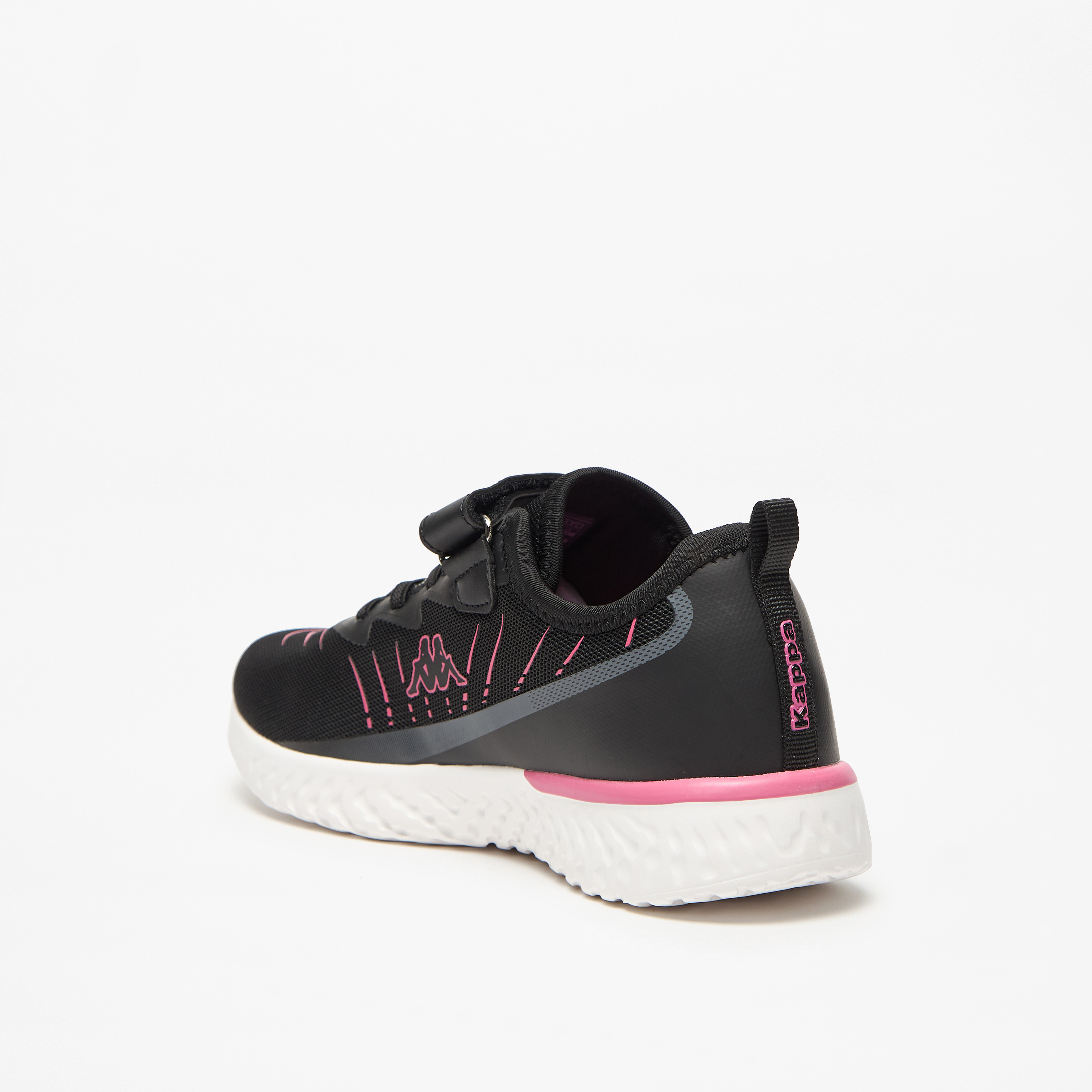 Kappa Girls' Logo Detail Sports Shoes with Hook and Loop Closure-girls-shoes-sneakers-image-7