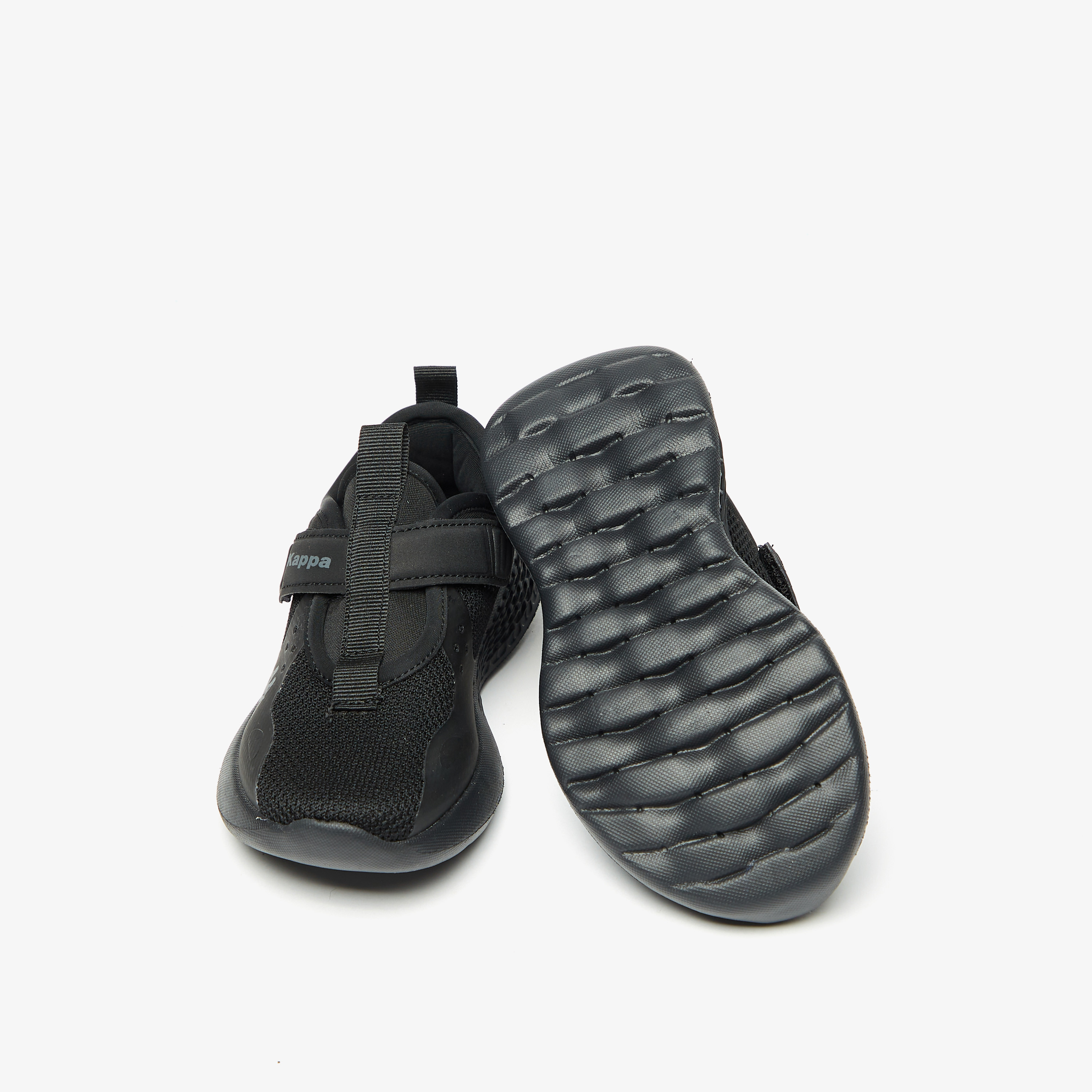 Kappa Kids' Textured Hook and Loop Closure Sports Shoes -sports-boys-shoes-image-14