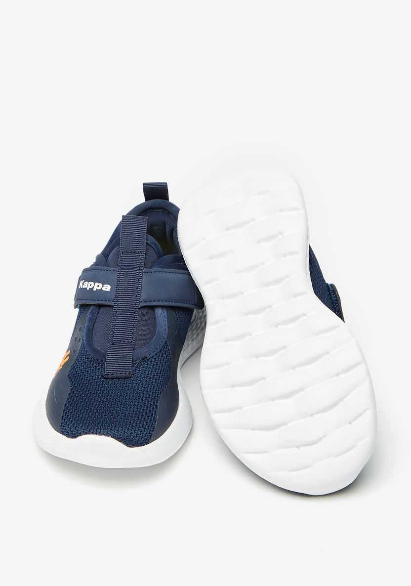 Kappa Kids' Textured Hook and Loop Closure Sports Shoes -Boy%27s School Shoes-image-2