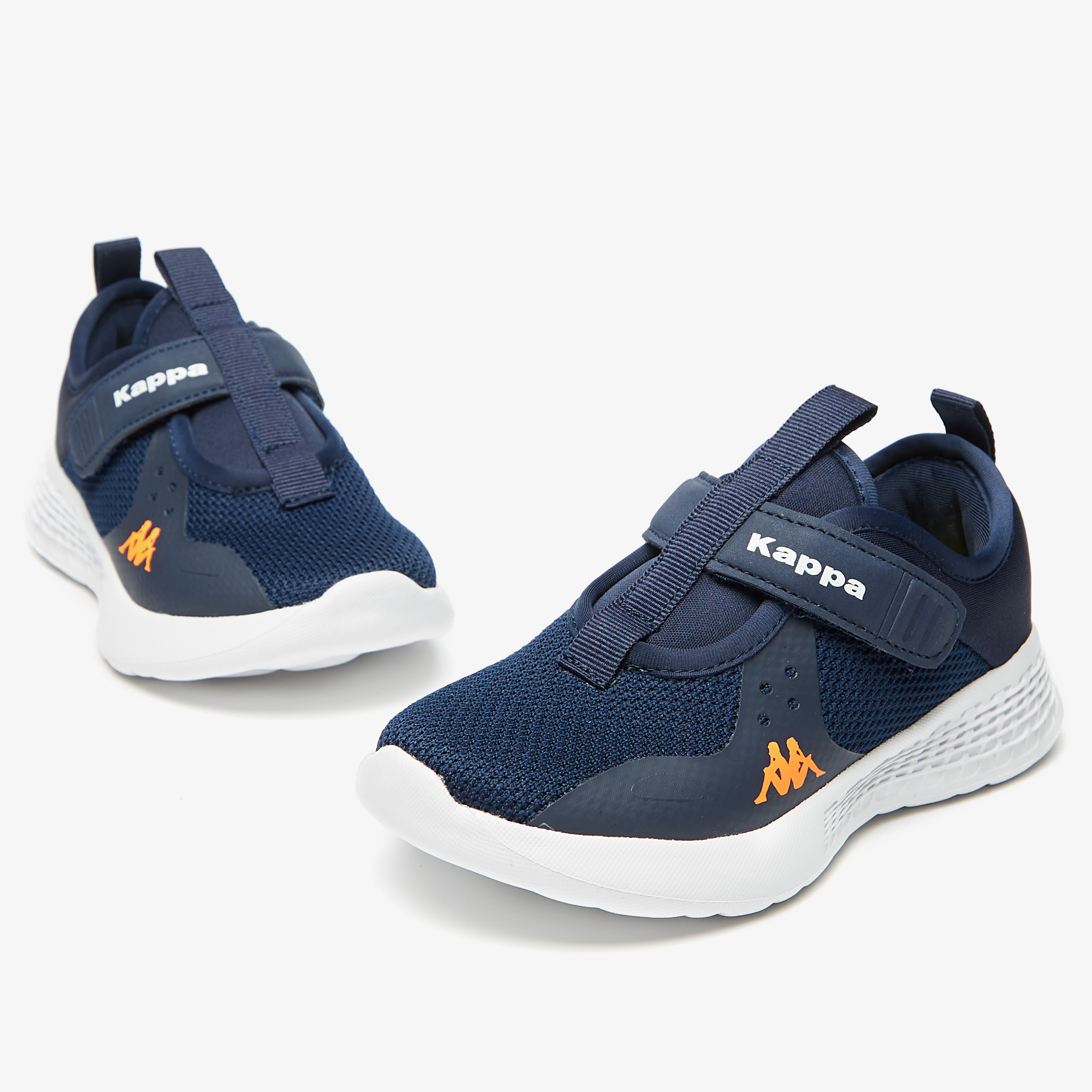 Kappa Kids' Textured Hook and Loop Closure Sports Shoes -sports-boys-shoes-image-11