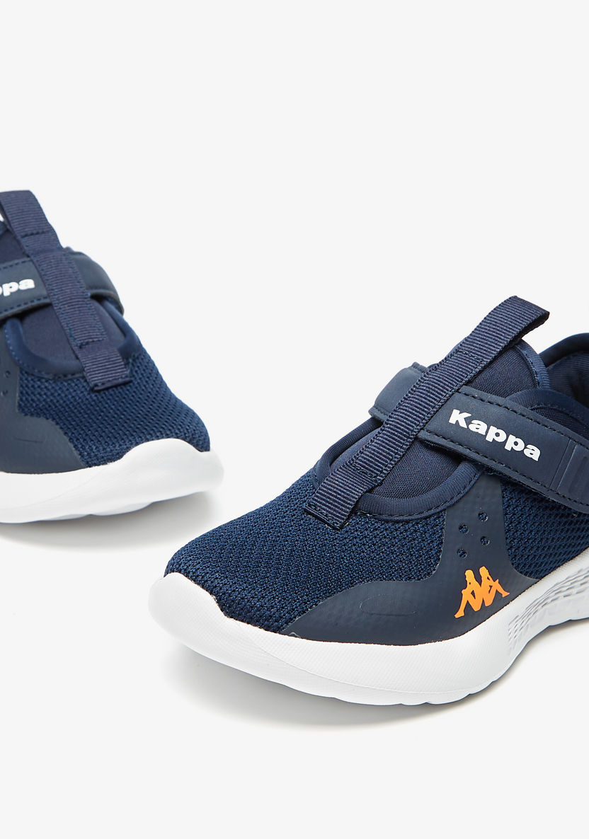 Kappa Kids' Textured Hook and Loop Closure Sports Shoes -Boy%27s School Shoes-image-4