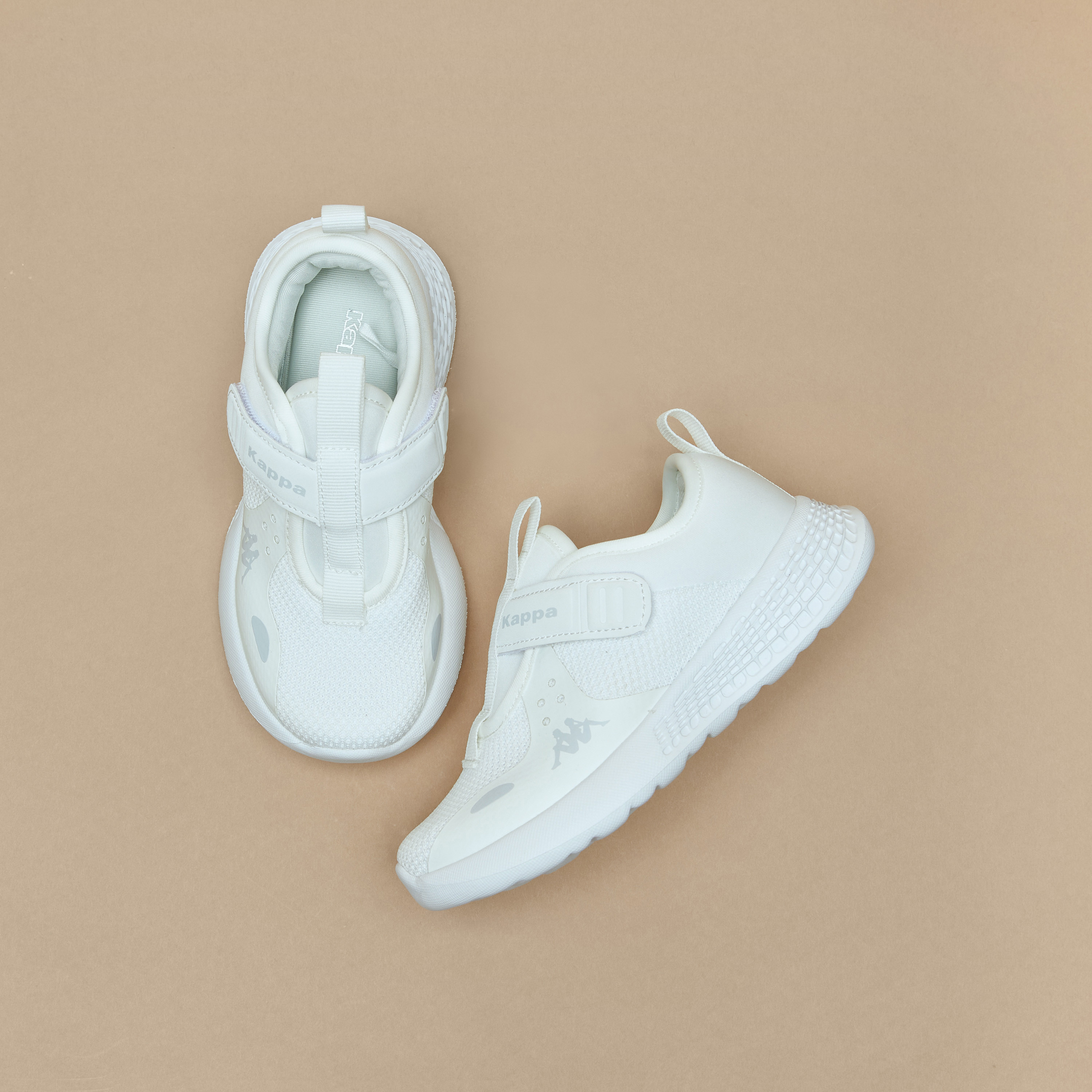 Kappa Kids' Textured Hook and Loop Closure Sports Shoes -sports-boys-shoes-image-2