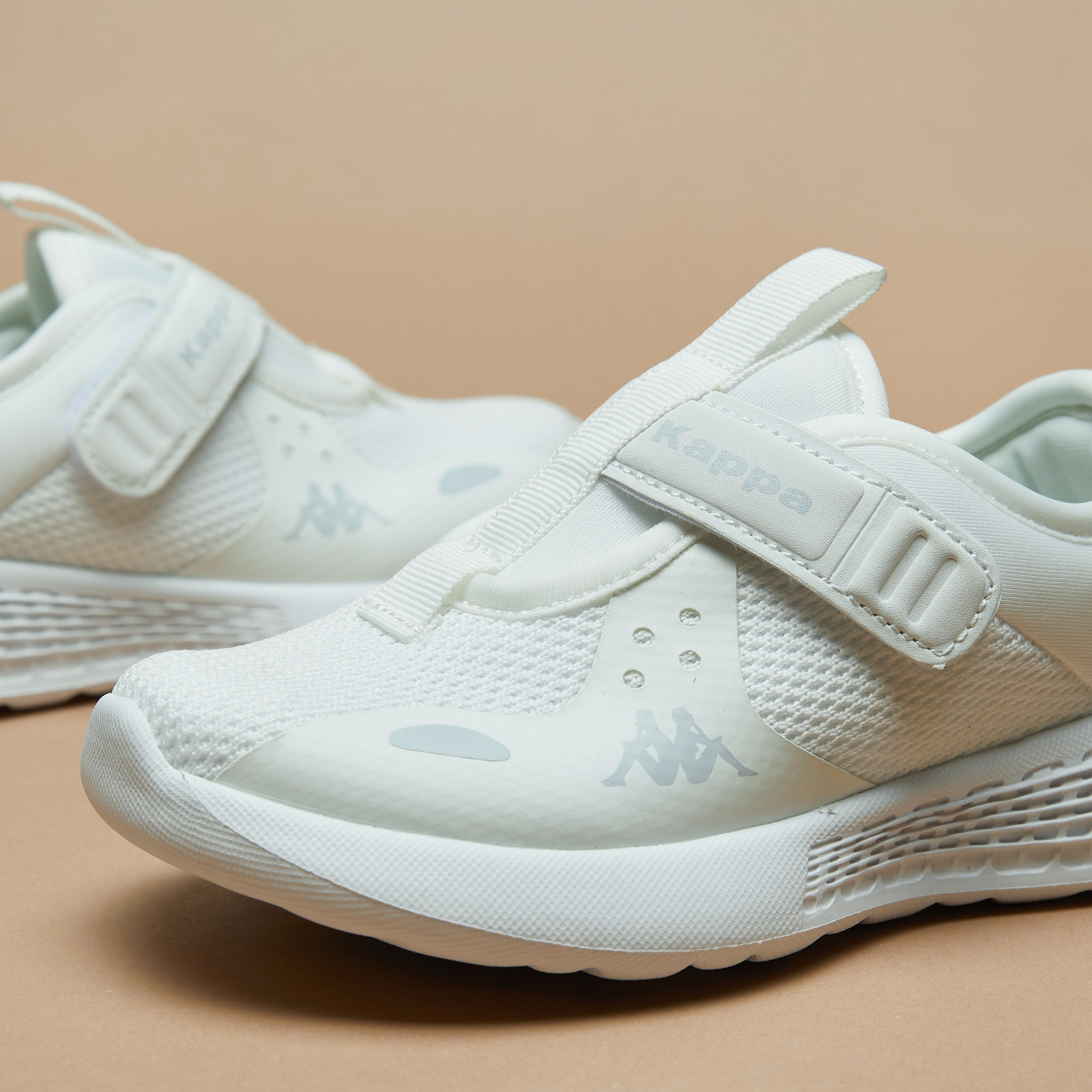 Kappa Kids' Textured Hook and Loop Closure Sports Shoes -sports-boys-shoes-image-5