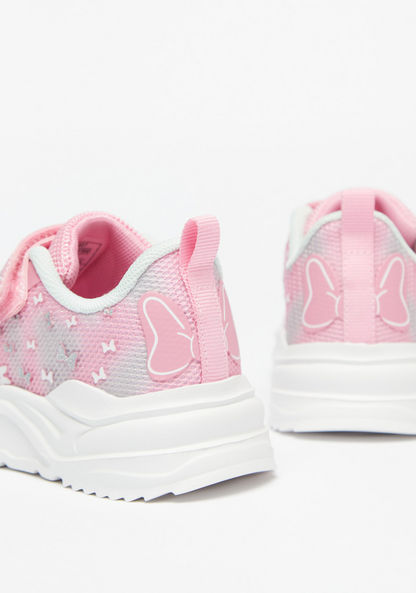 Disney Butterfly Print Sneakers with Hook and Loop Closure-Girl%27s Casual Shoes-image-3