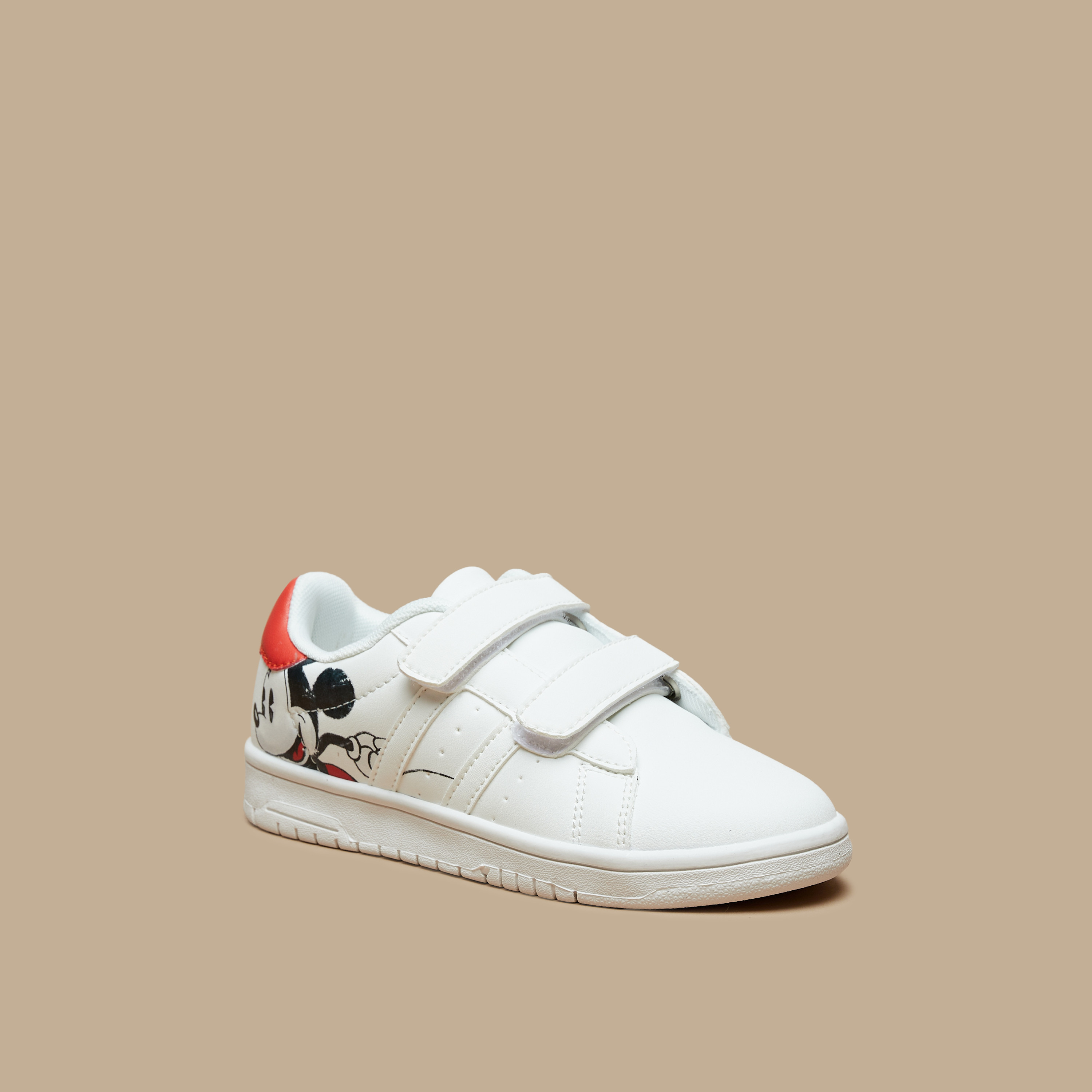 Mickey mouse clearance white shoes