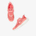 Kappa Girls' Logo Print Walking Shoes with Hook and Loop Closure-Girl%27s Sports Shoes-thumbnailMobile-1