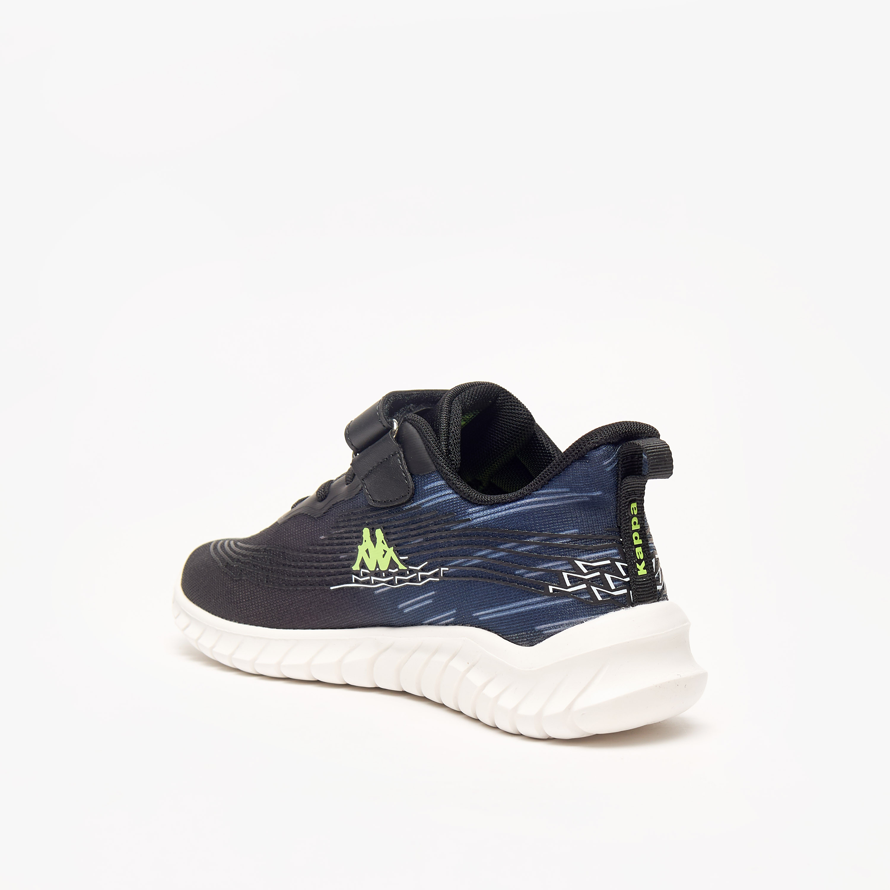 حذاء رياضي بشريط إغلاق لاصق وتفاصيل شعار للأولاد من كابا-sports-boys-shoes-image-7