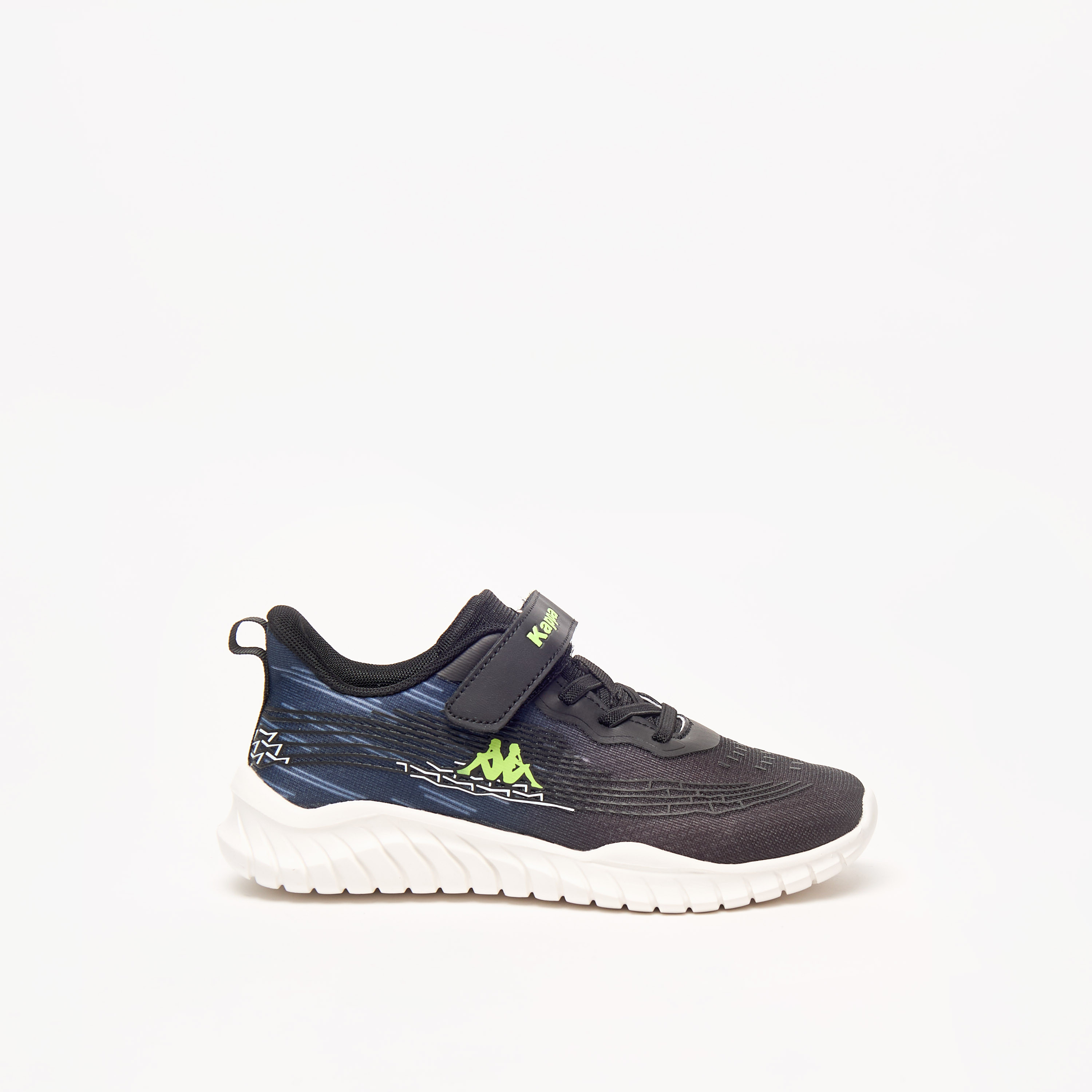 حذاء رياضي بشريط إغلاق لاصق وتفاصيل شعار للأولاد من كابا-sports-boys-shoes-image-8