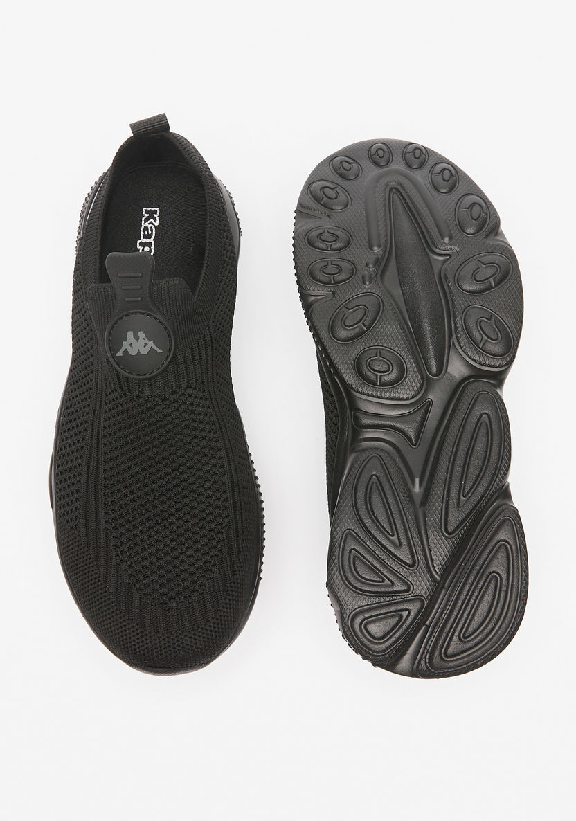 Kappa Girls' Textured Slip-On Walking Shoes-Girl%27s Sports Shoes-image-3